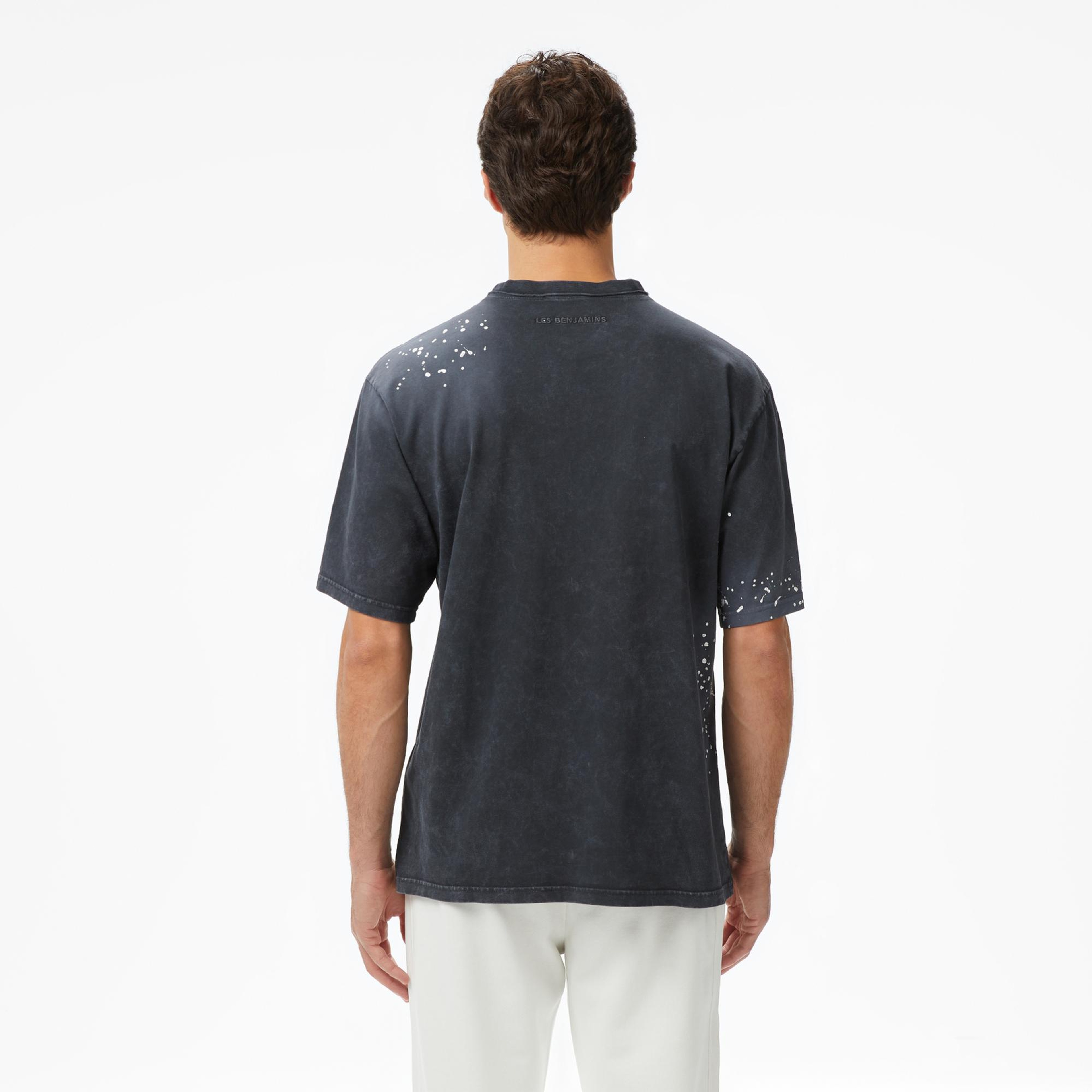 Les Benjamins Essentials 301 Erkek Siyah T-Shirt