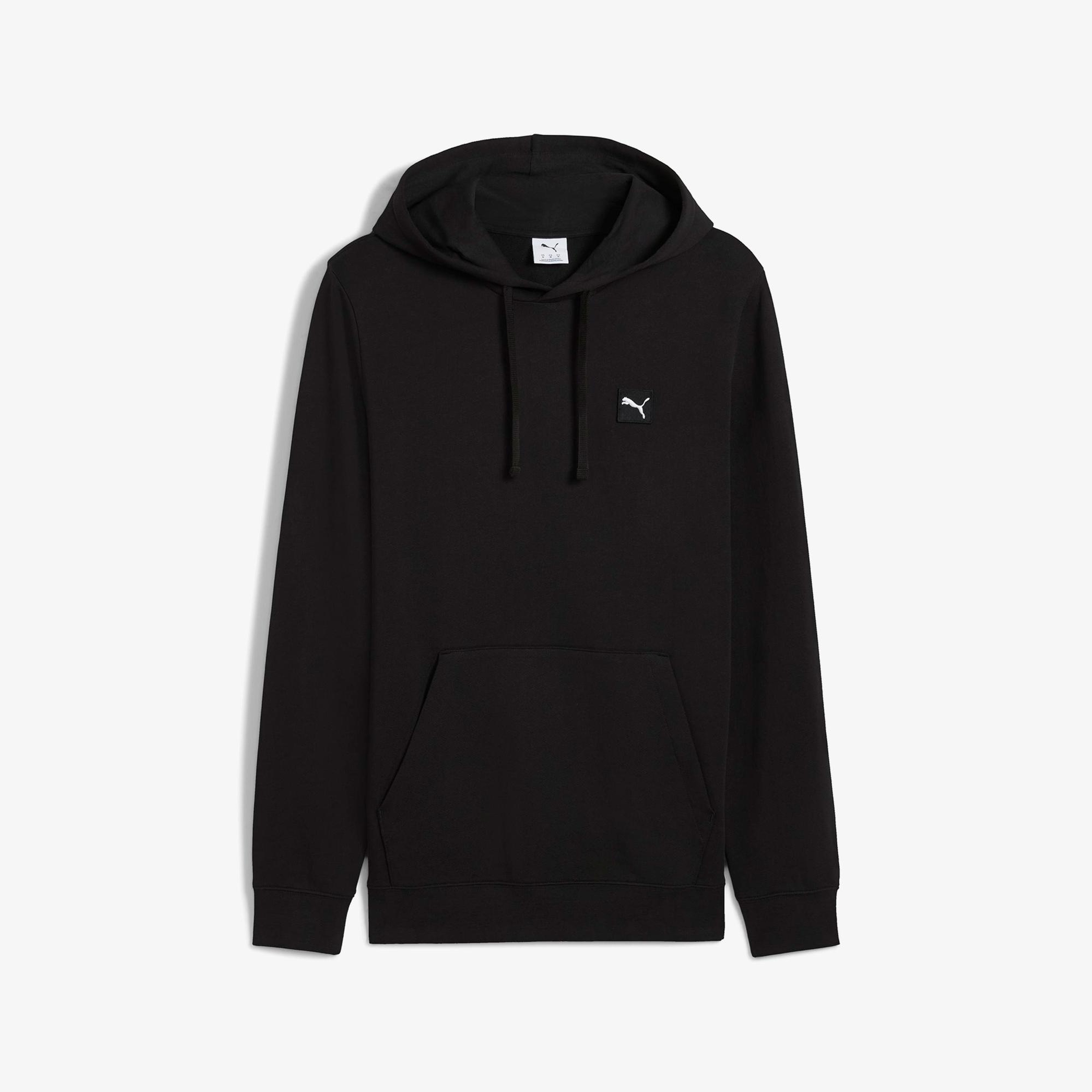 Puma Essential Elevated  Erkek Siyah Sweatshirt