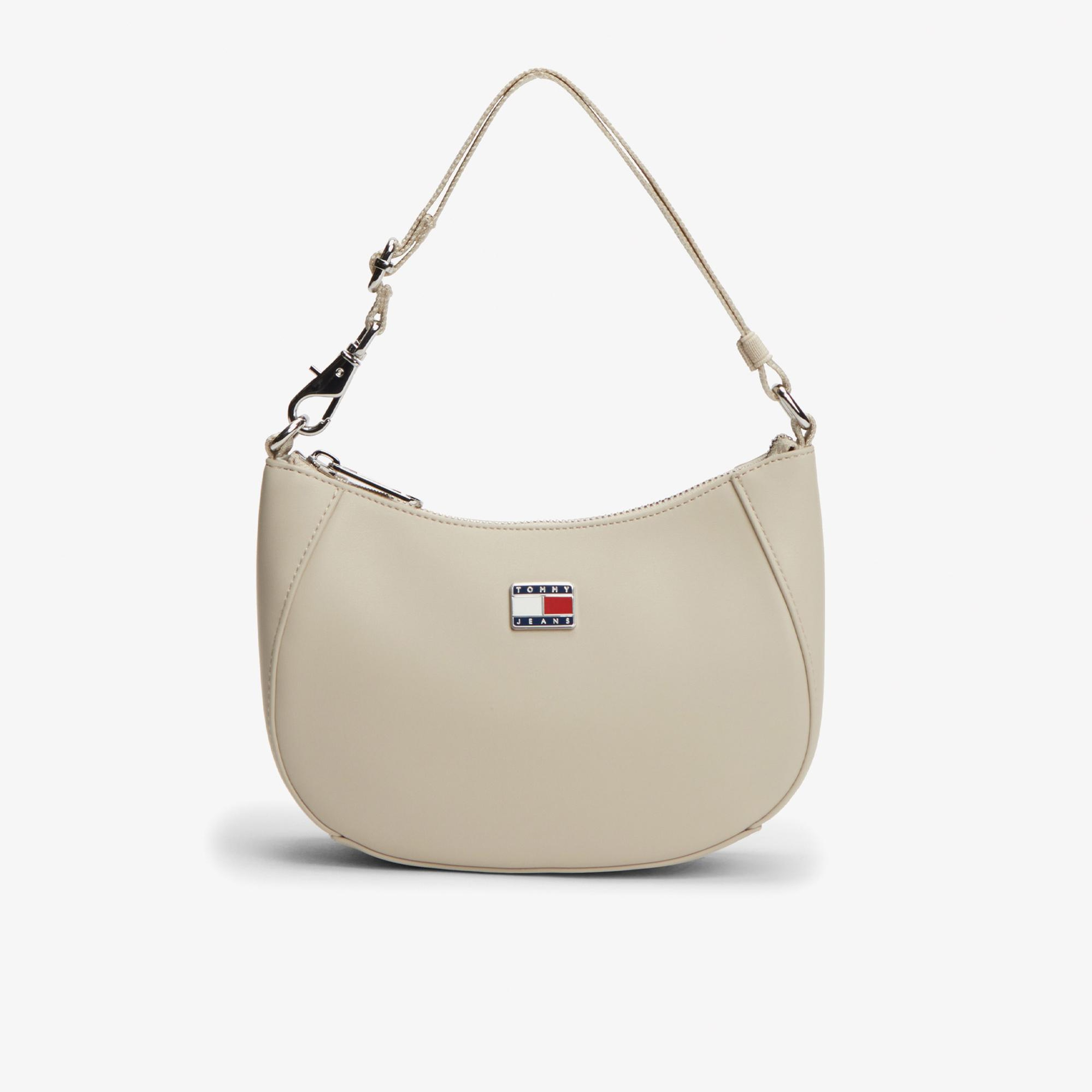 Tommy Hilfiger Daily Elevated Kadın Bej Omuz Çantası