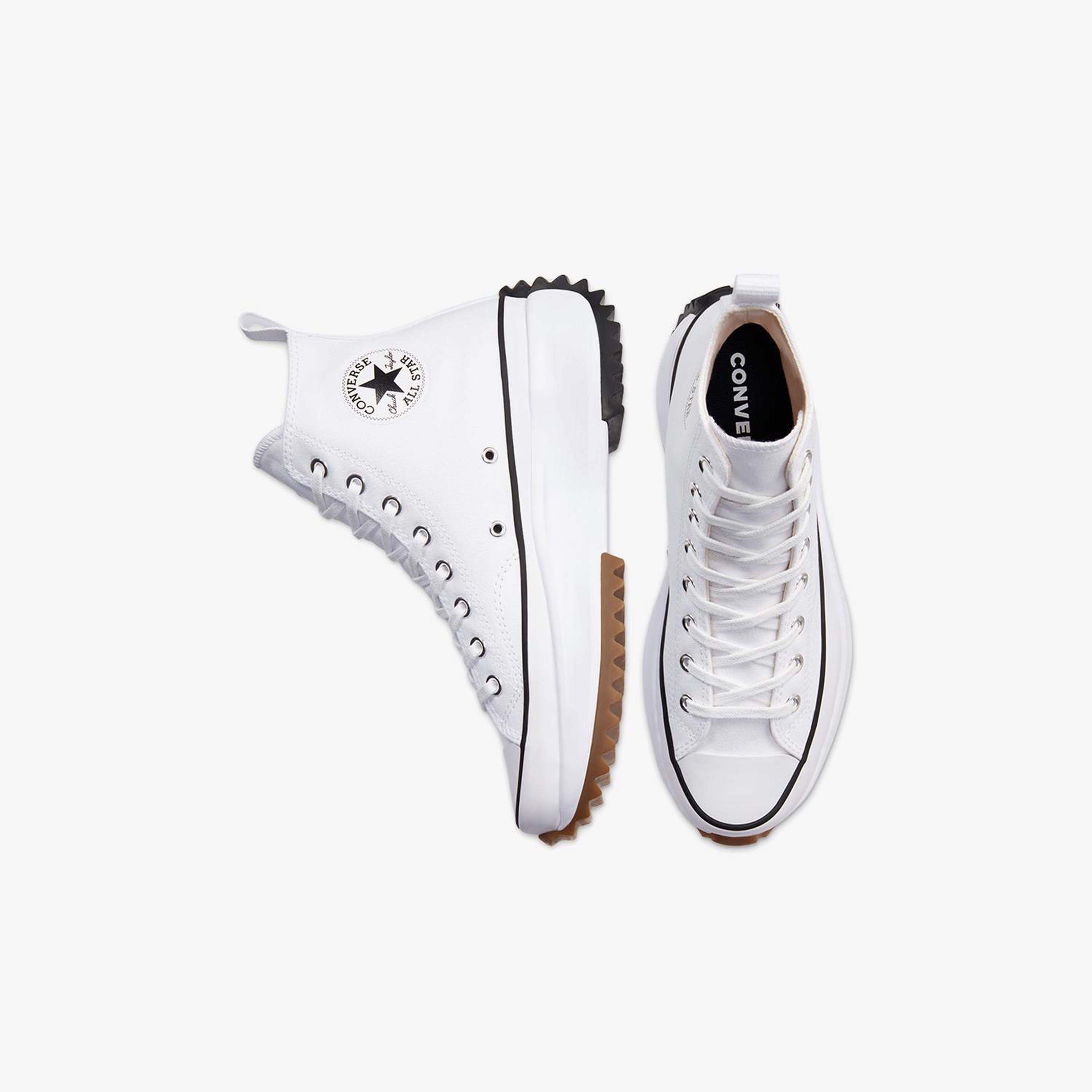 Converse Run Star Hike Unisex Beyaz Platform Sneaker