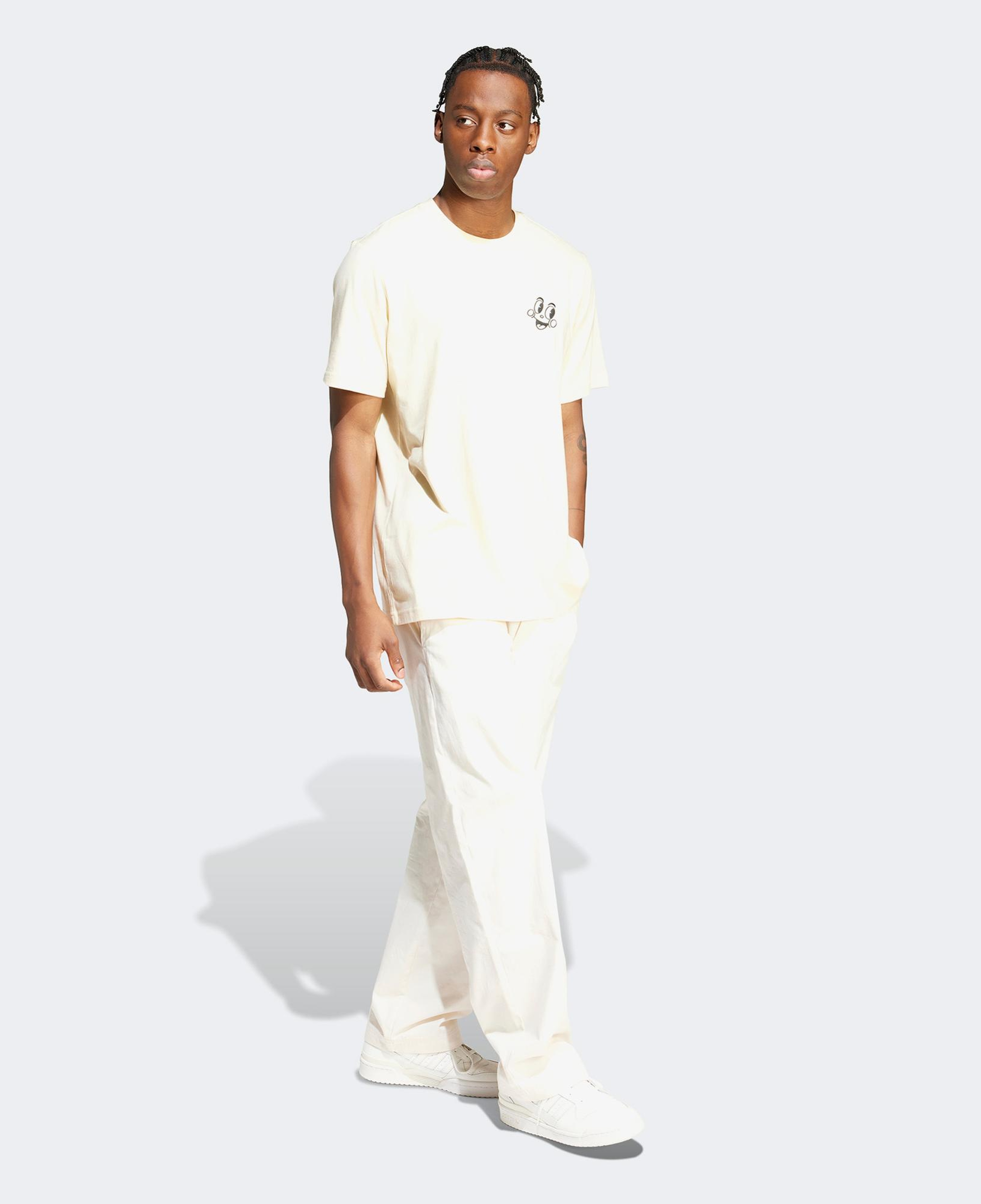 adidas Originals 70s Fleece Erkek Krem T-Shirt