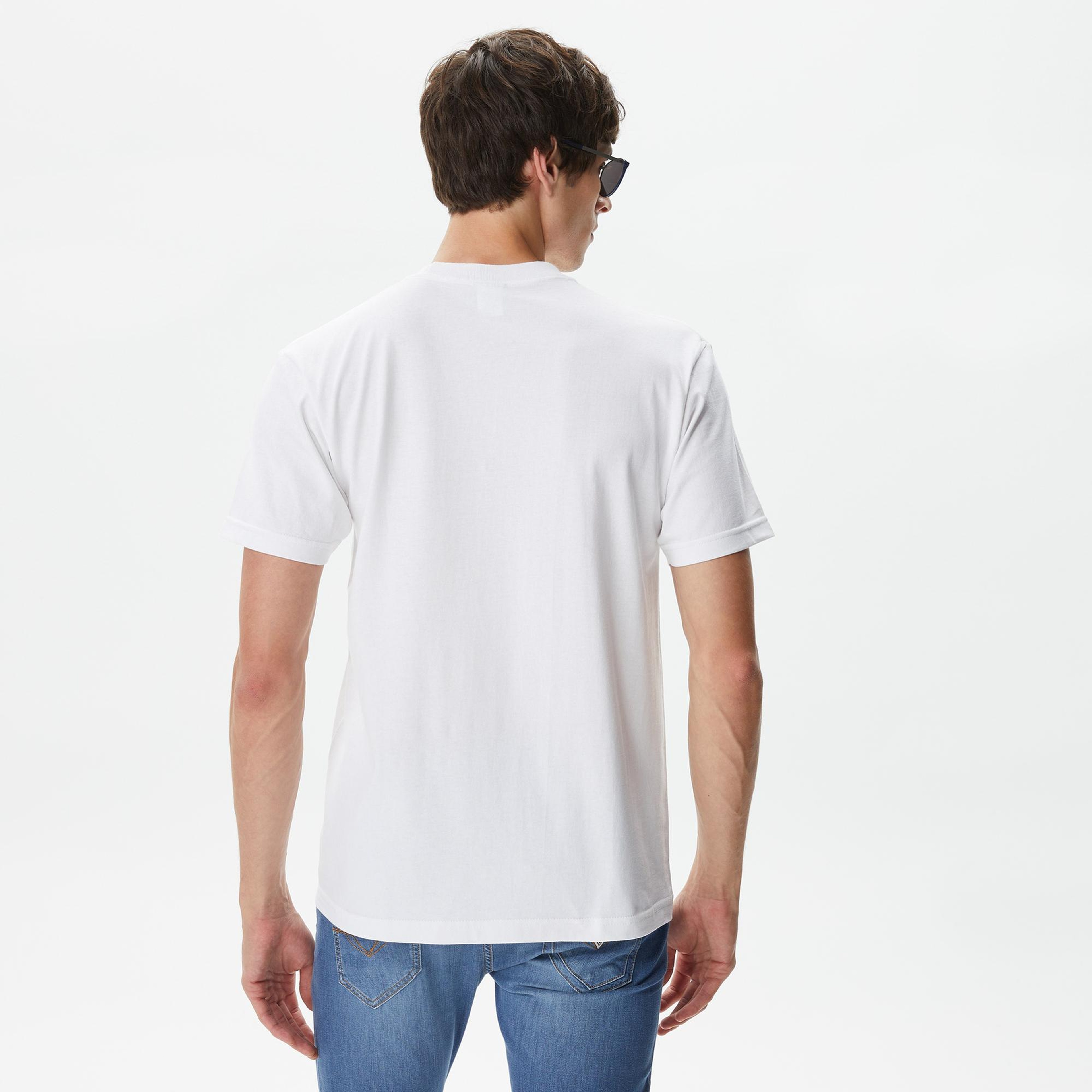 Huf Set Box Erkek Beyaz T-Shirt