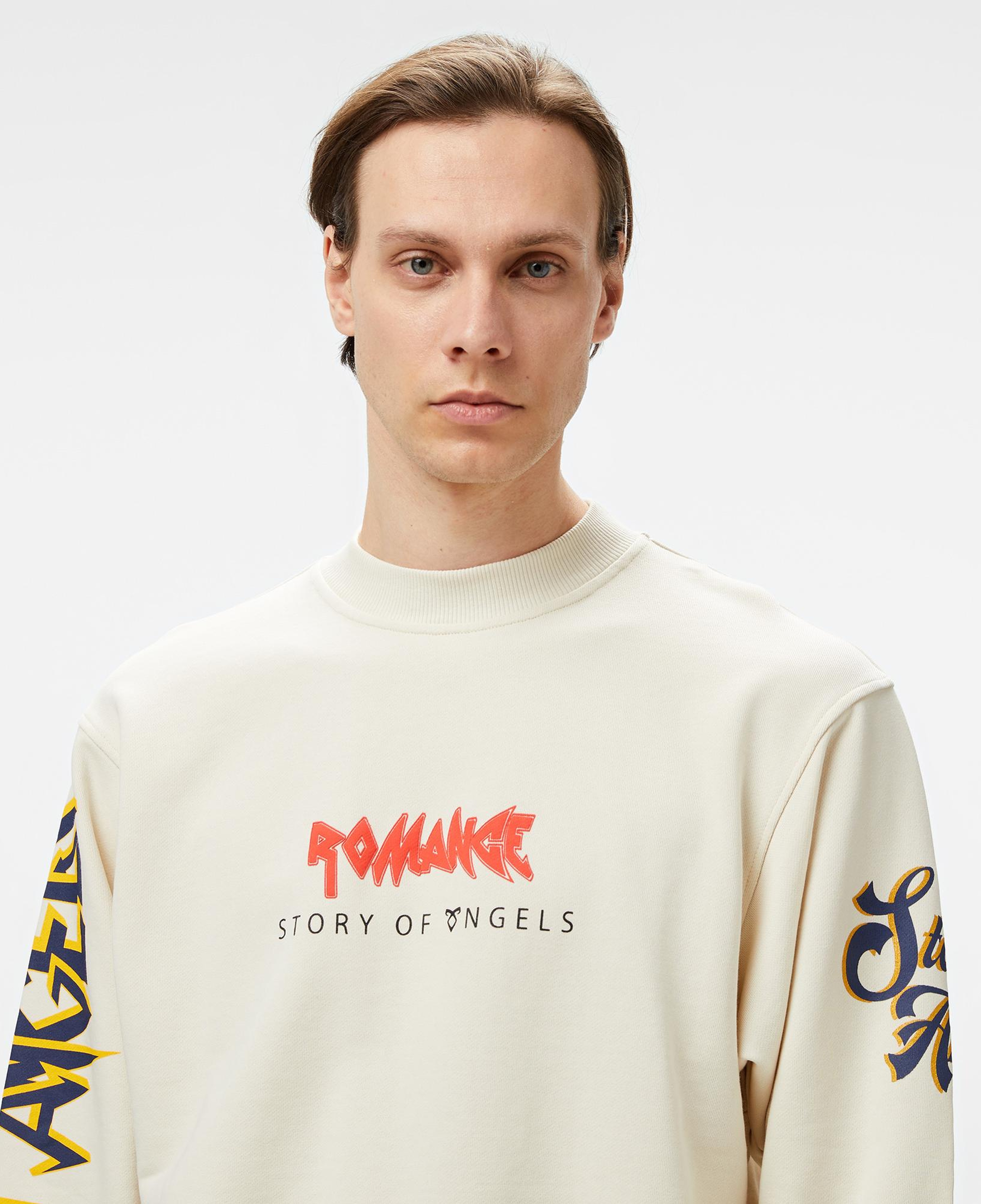 Story Of Angels Budha Dream Water Colour Erkek Krem T-Shirt