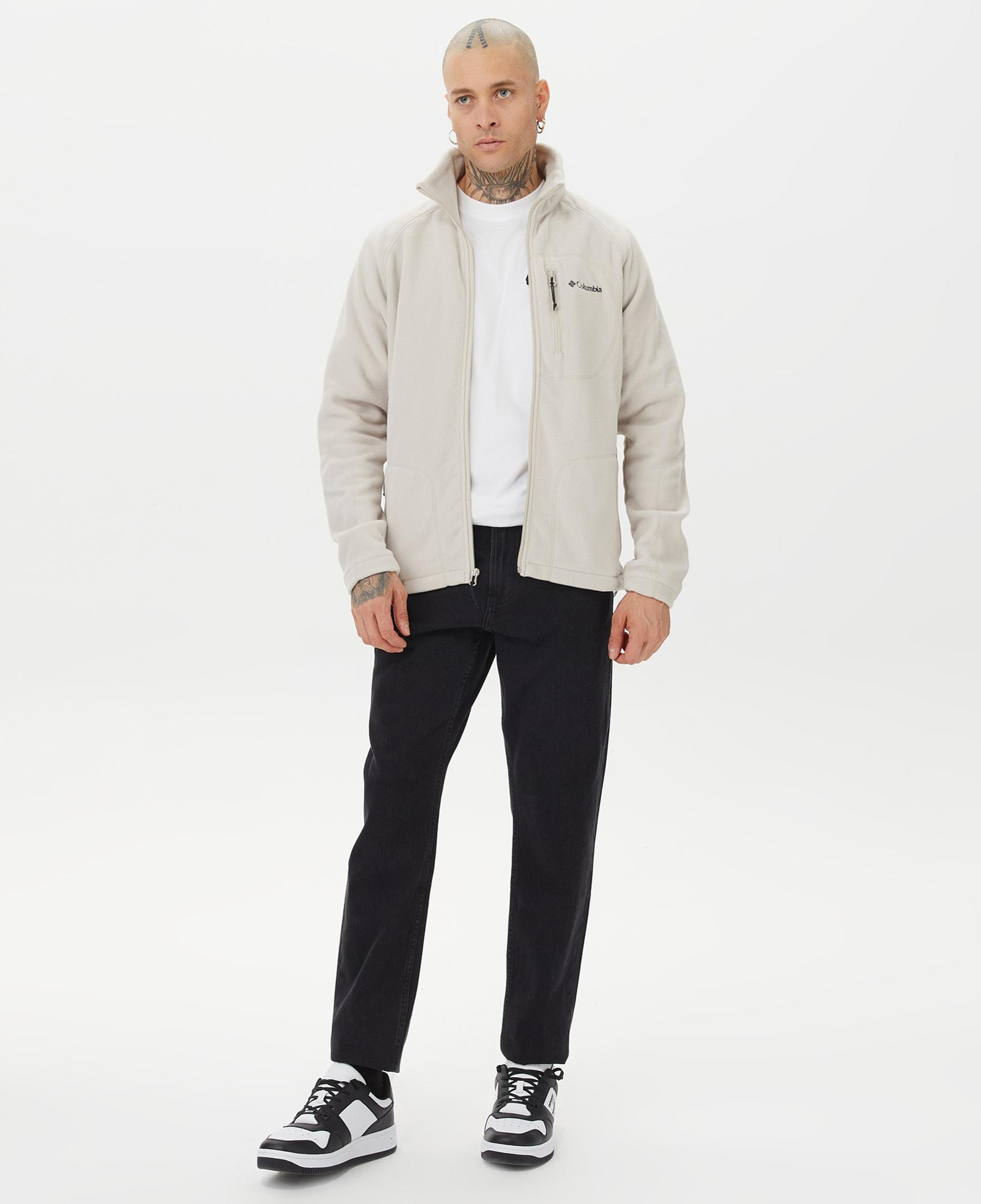 Columbia Fast Trek II Erkek Krem Polar Ceket