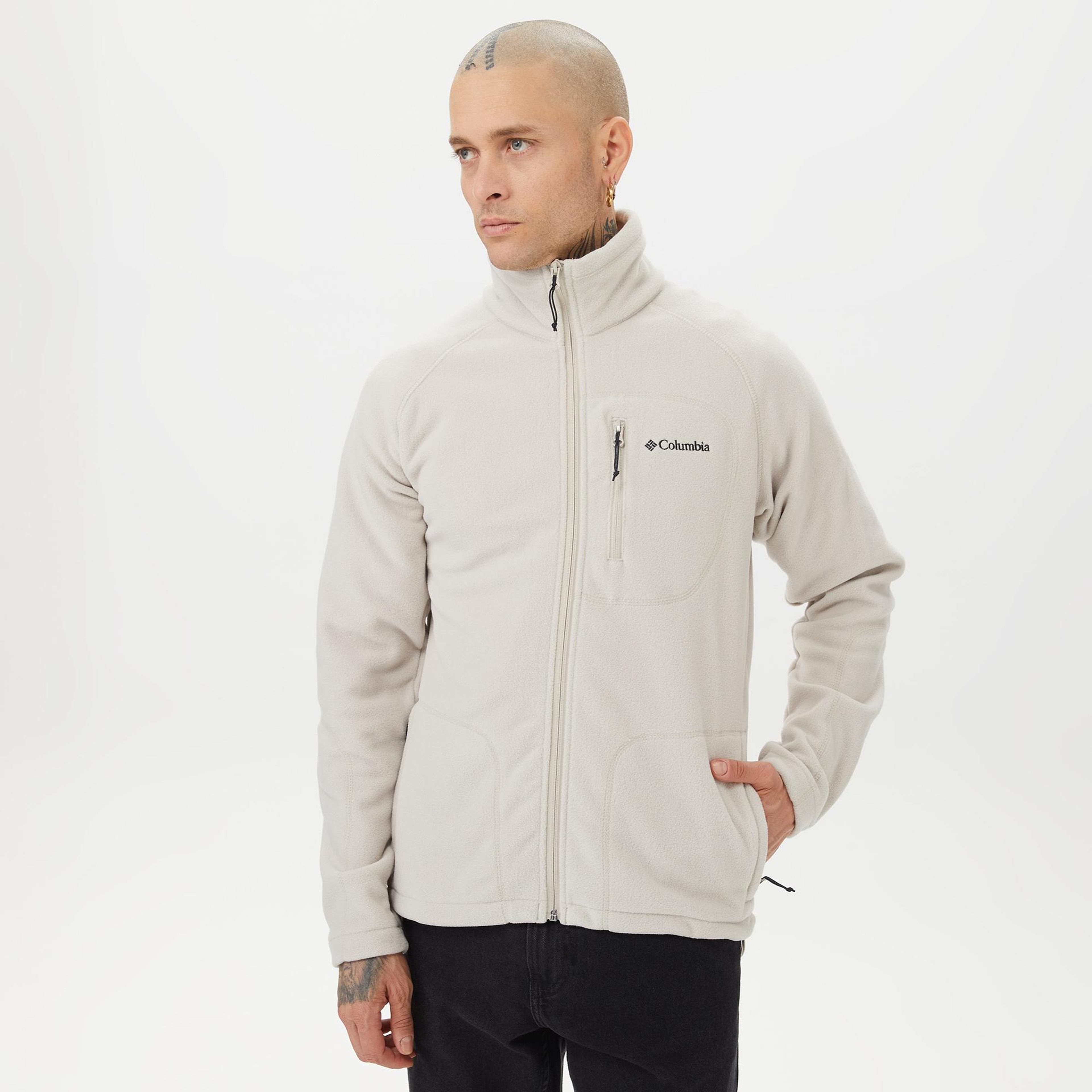 Columbia Fast Trek II Erkek Krem Polar Ceket