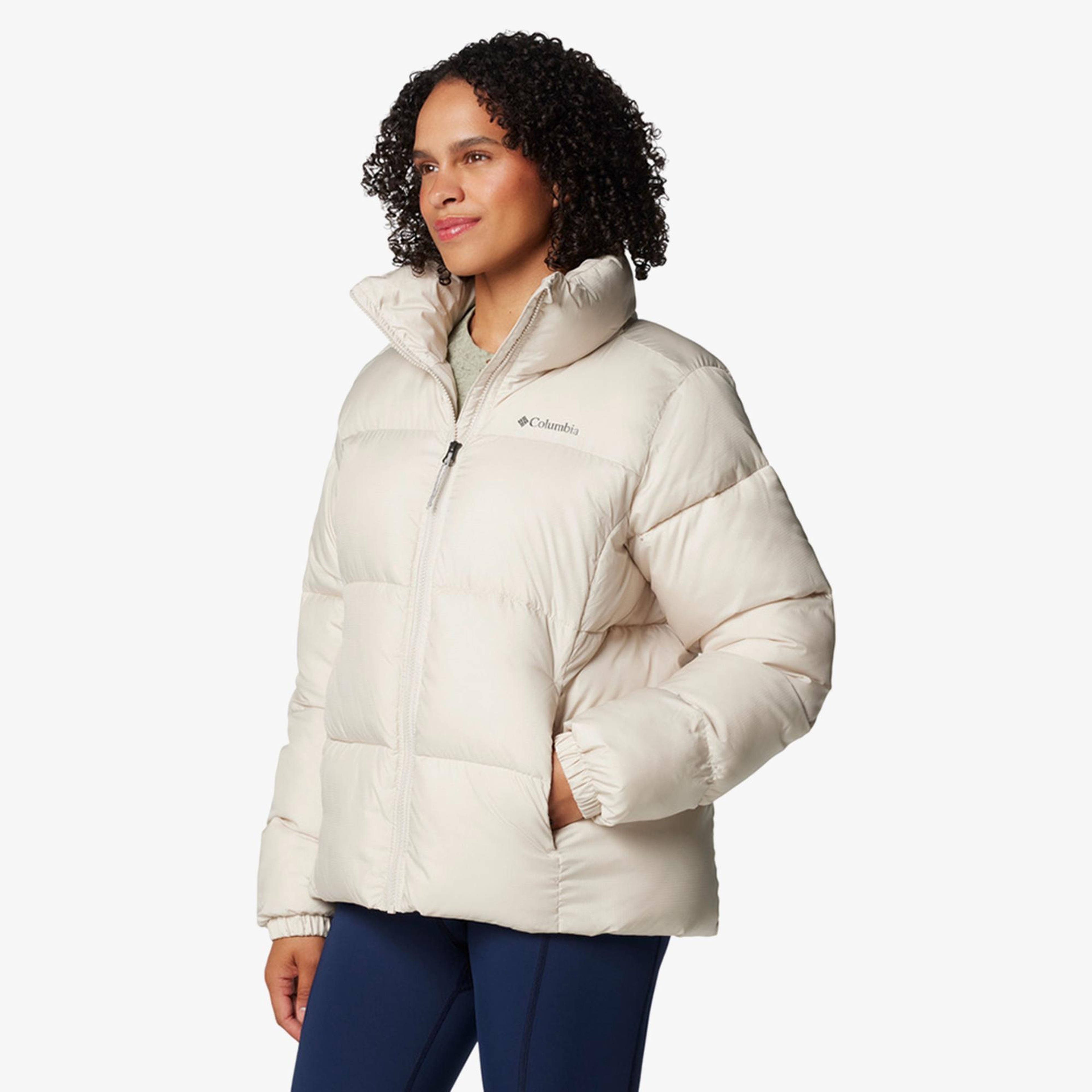 Columbia Puffect II Full Zip Kadın Bej Mont
