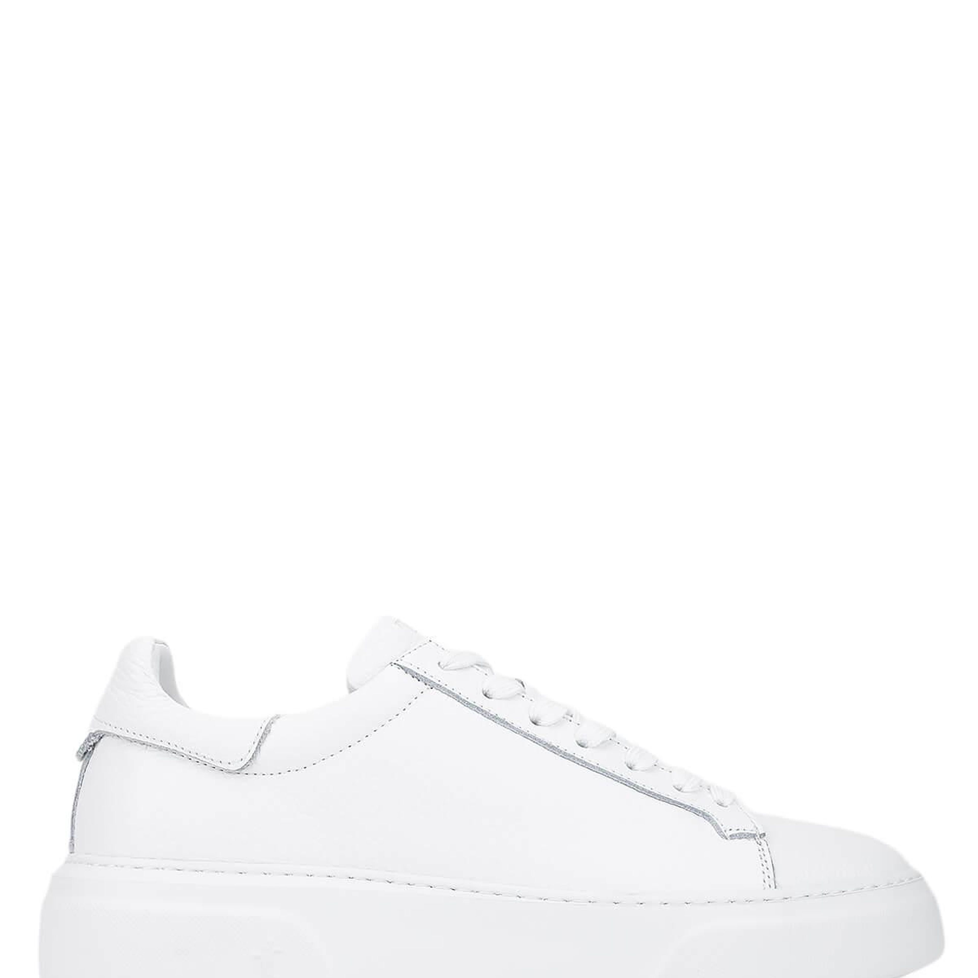 Tamer Tanca Erkek Hakiki Deri Beyaz Sneakers & Spor Ayakkabı