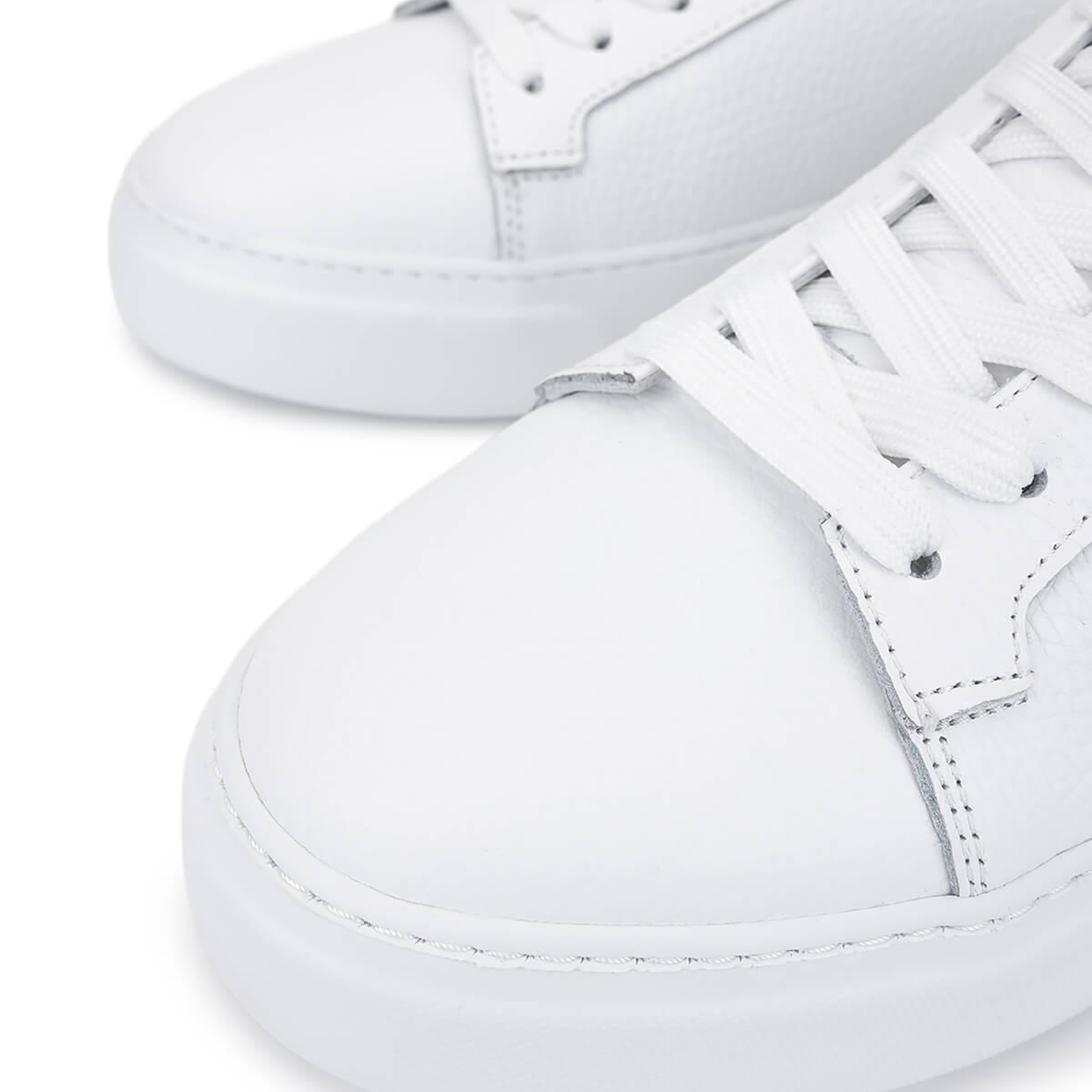 Tamer Tanca Erkek Hakiki Deri Beyaz Sneakers & Spor Ayakkabı