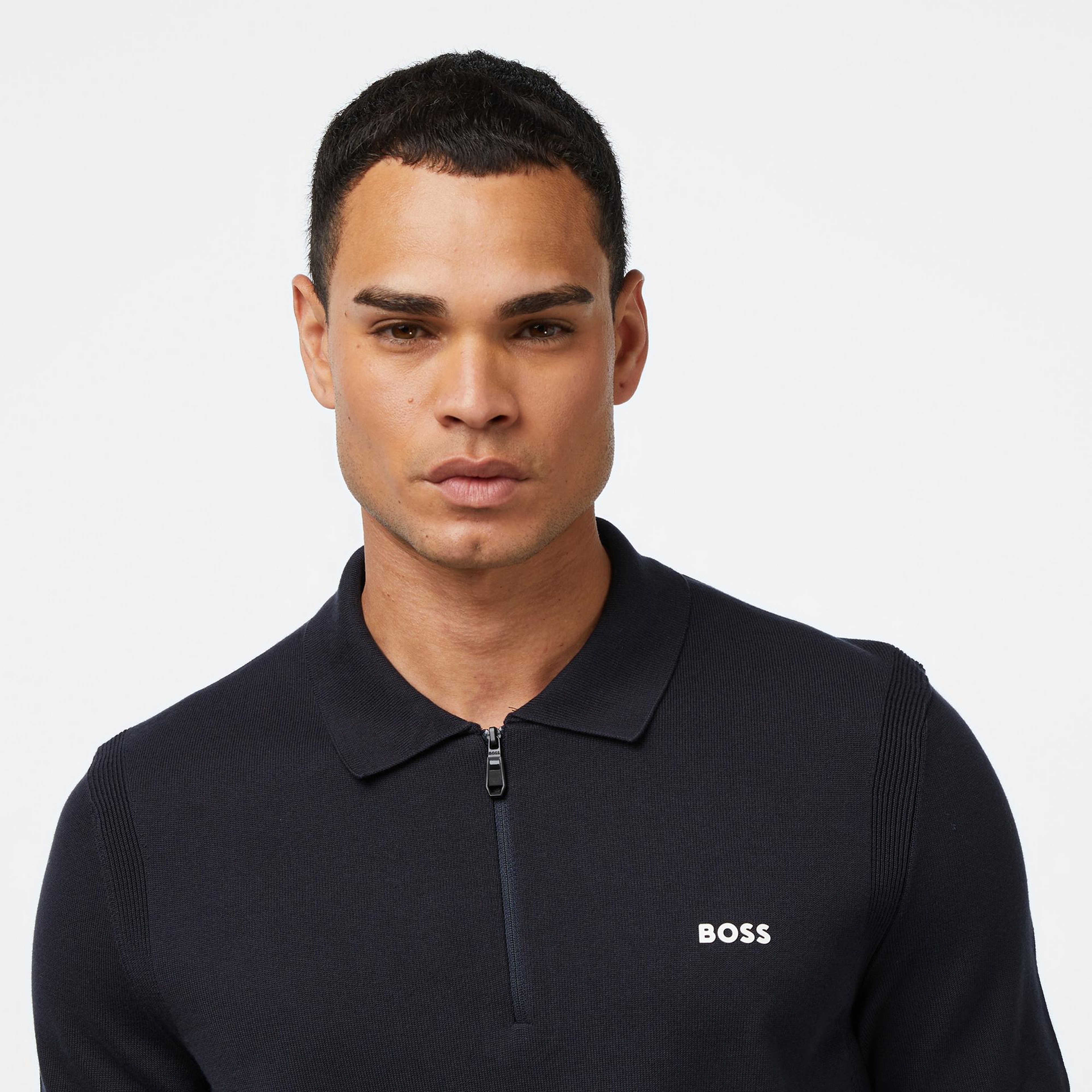 Boss Ever-X Erkek Lacivert Triko