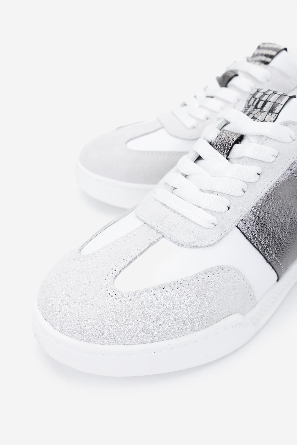 Valmenti Kadın Hakiki Deri Beyaz Sneakers & Spor Ayakkabı