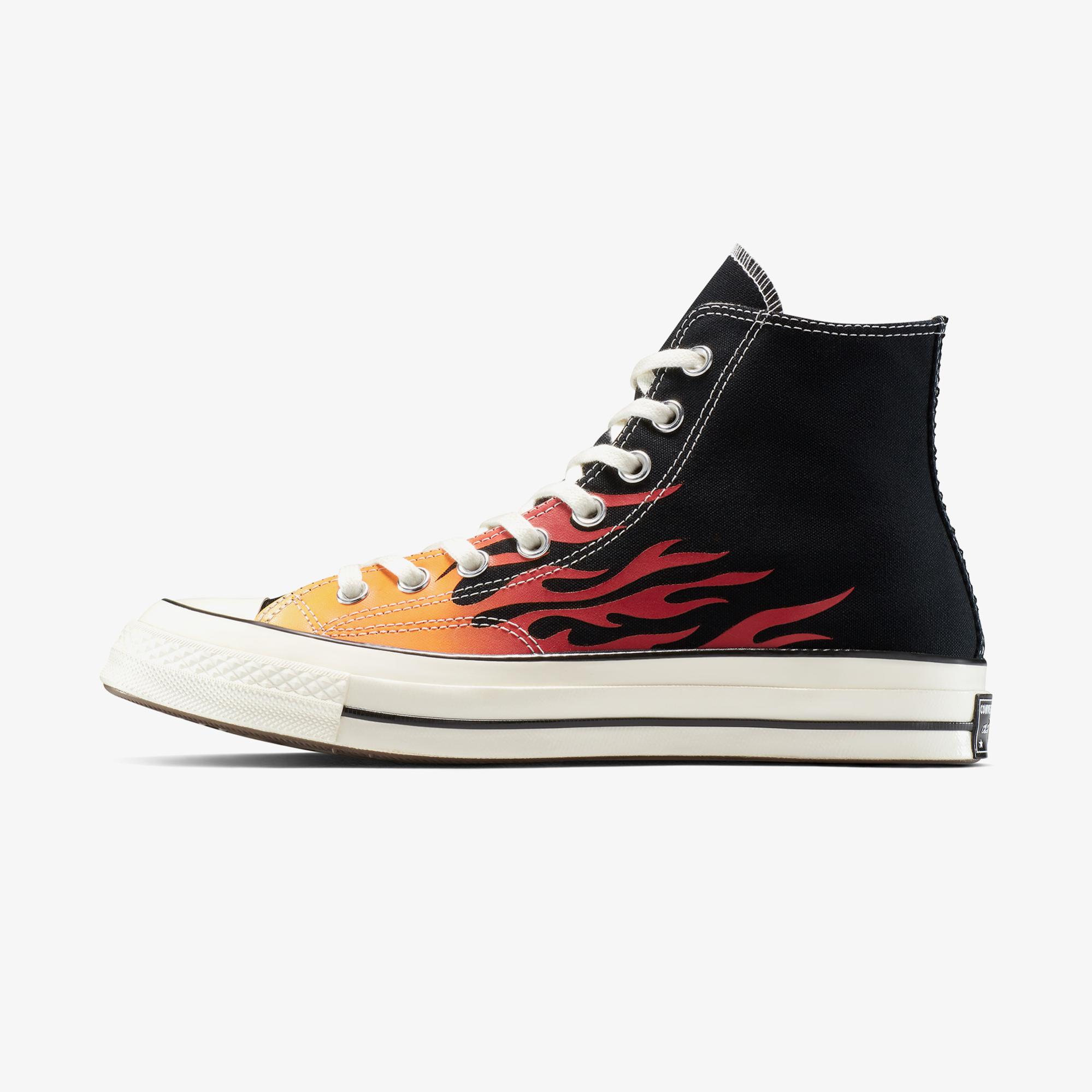 Converse Chuck 70 Fire Unisex Siyah Sneaker