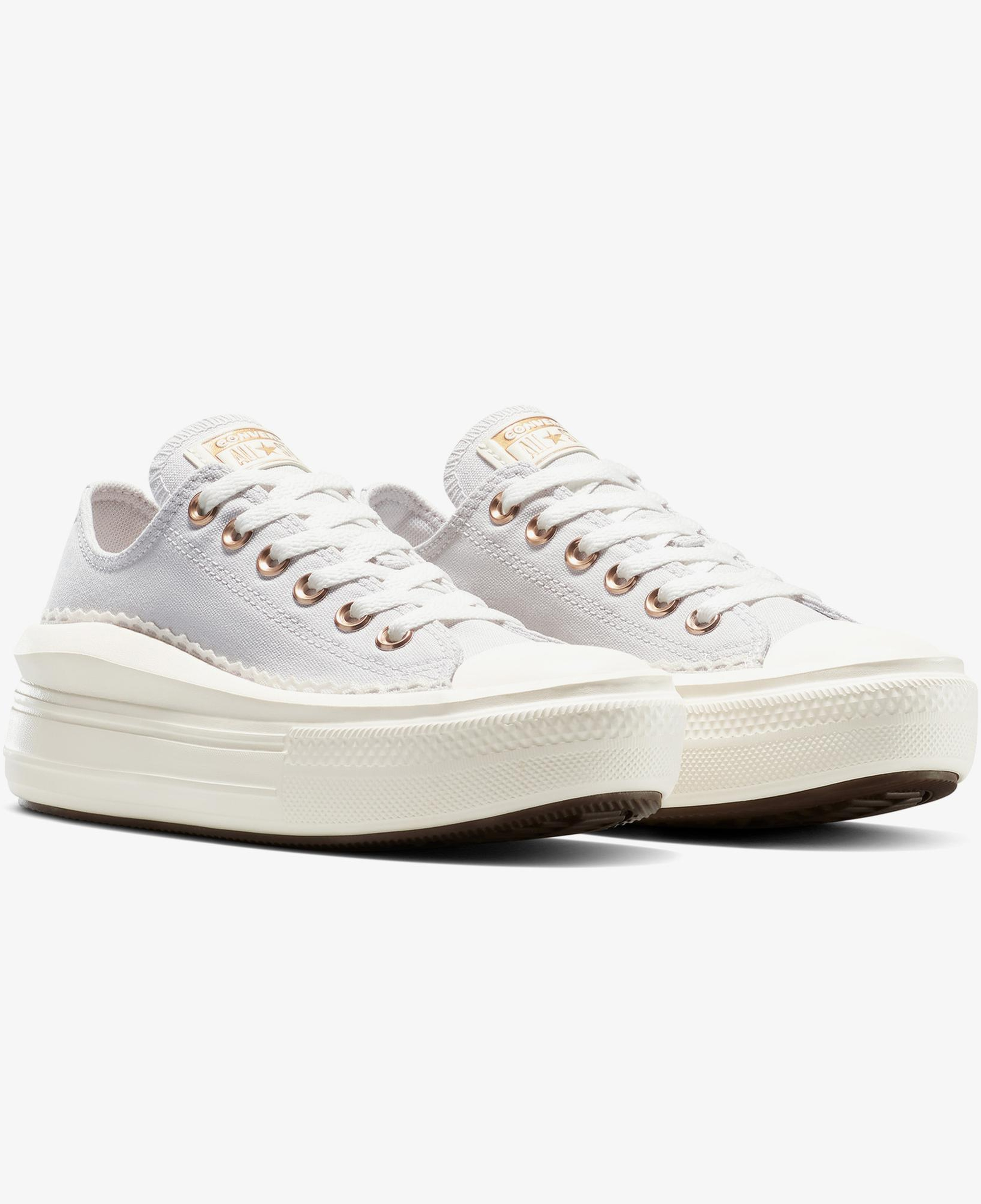 Converse Chuck Taylor All Star Move Kadın Gri Sneaker