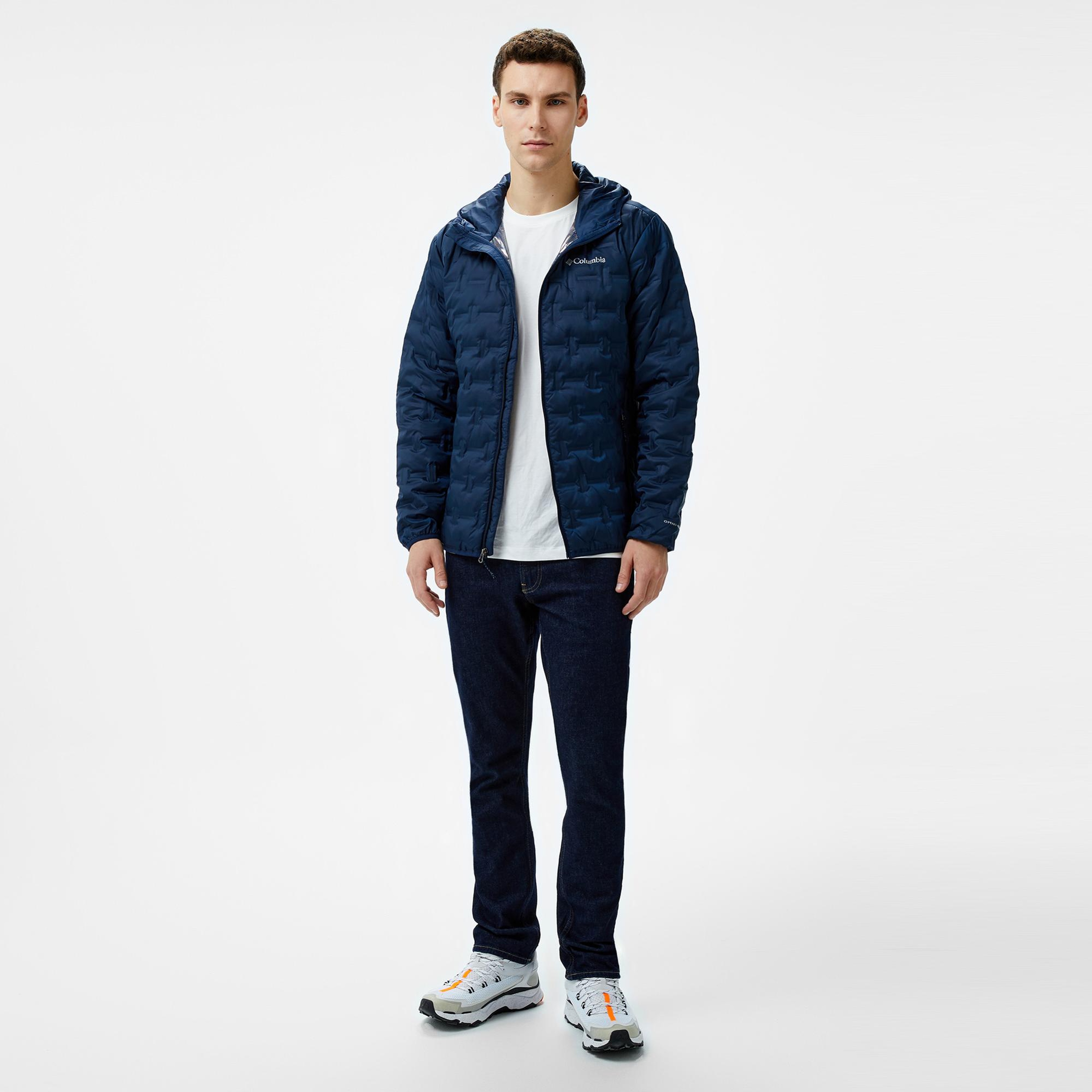 Columbia Delta Ridge II Down Erkek Lacivert Mont