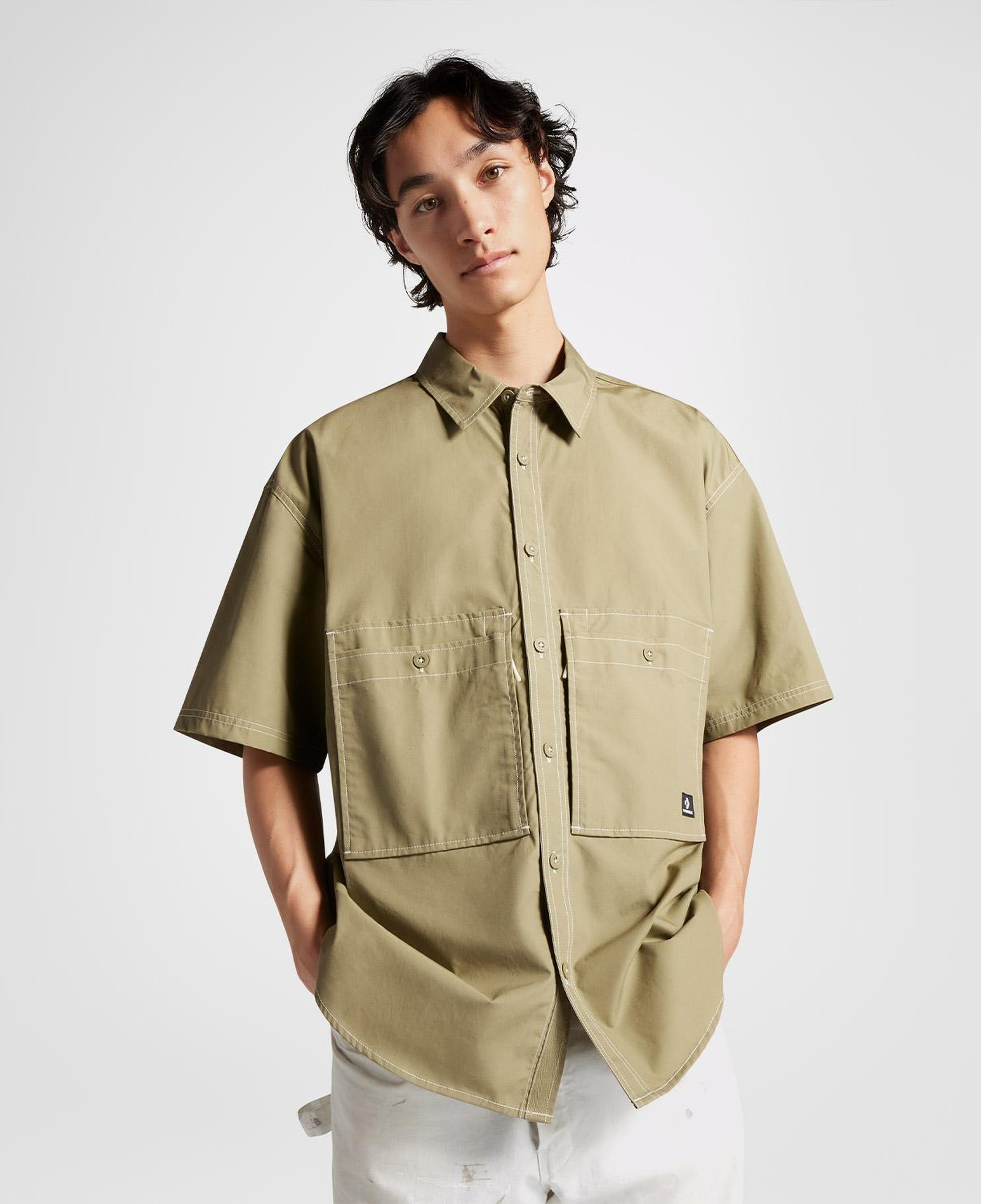 Converse Utility Erkek Haki Gömlek