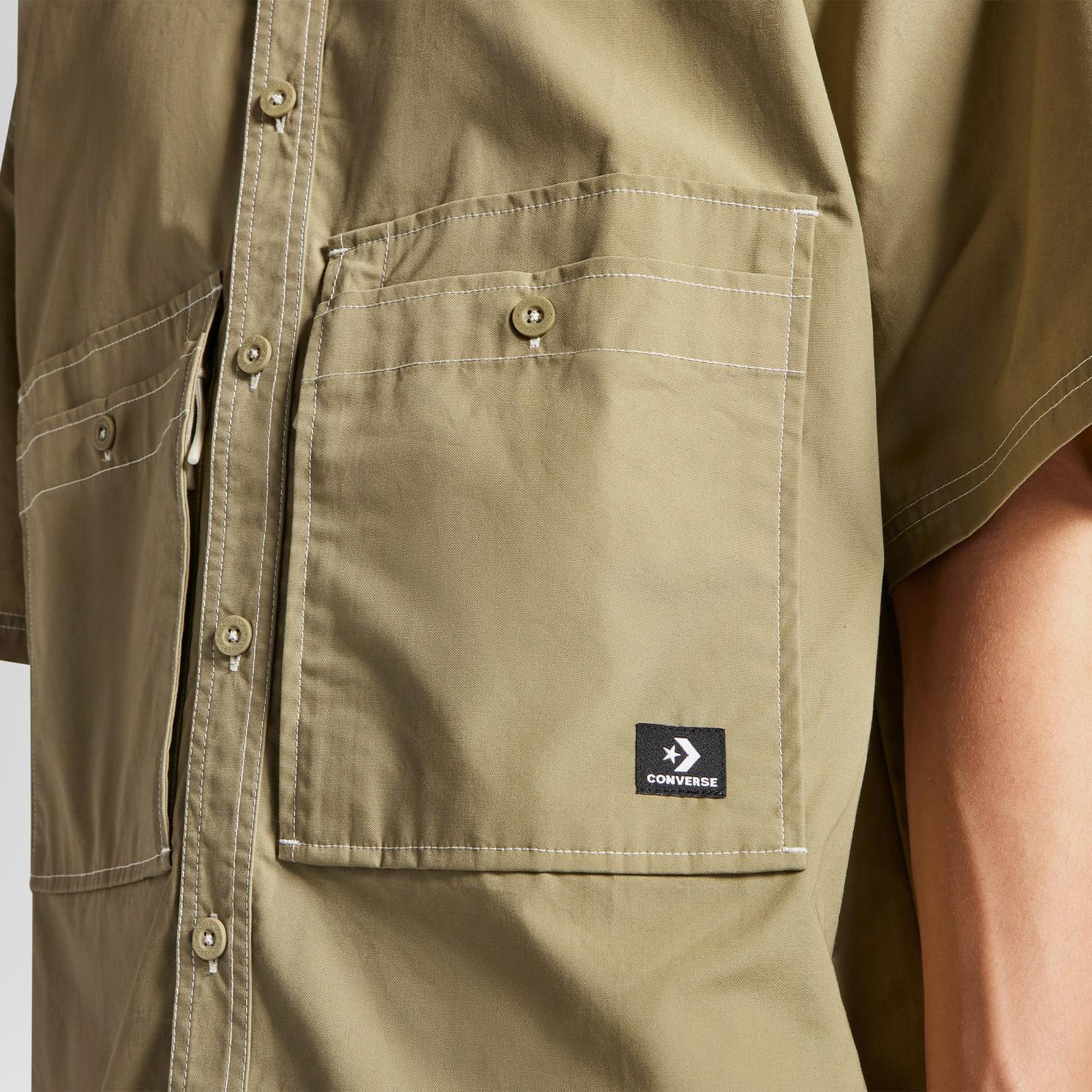 Converse Utility Erkek Haki Gömlek