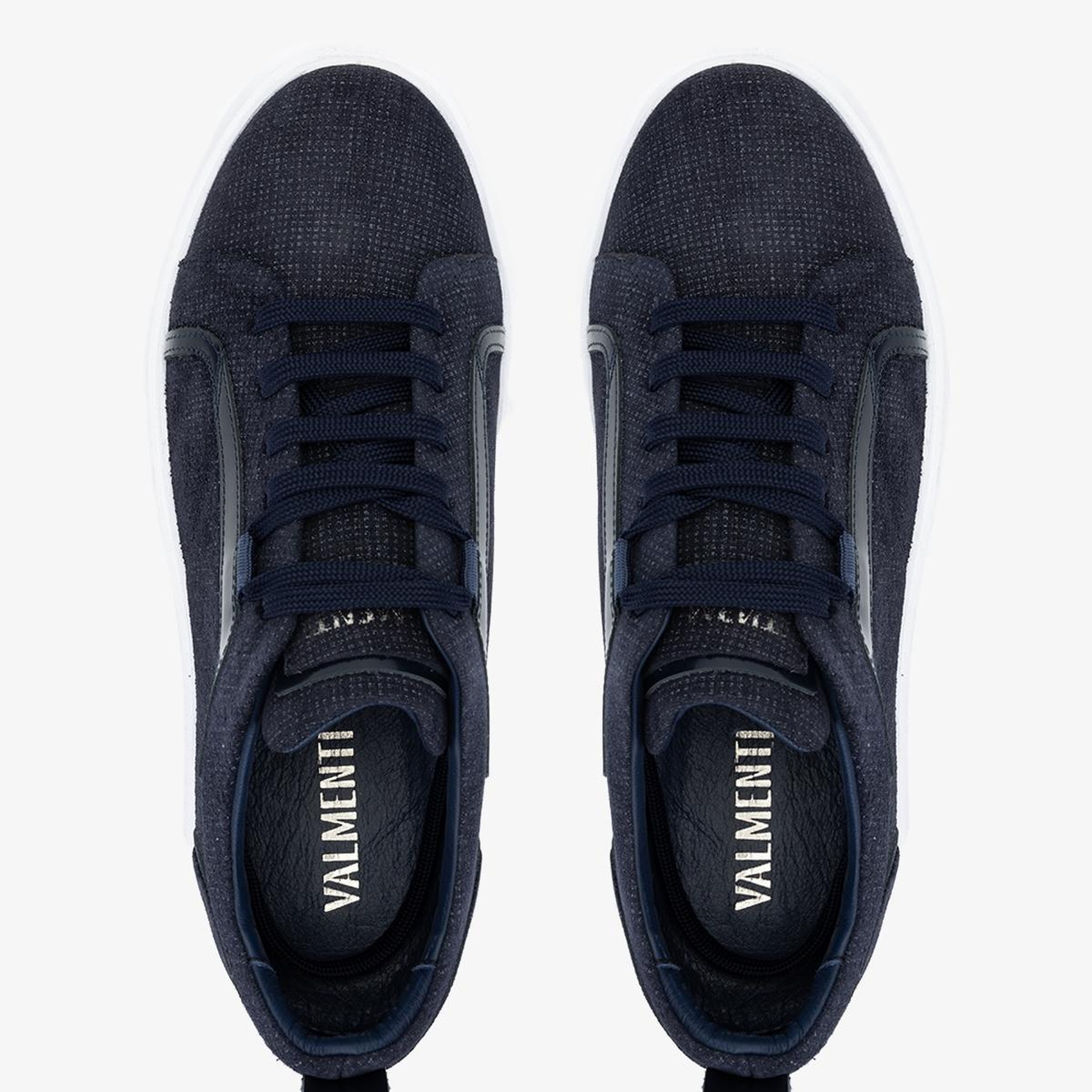 Valmenti Erkek Hakiki Deri Lacivert Sneakers & Spor Ayakkabı