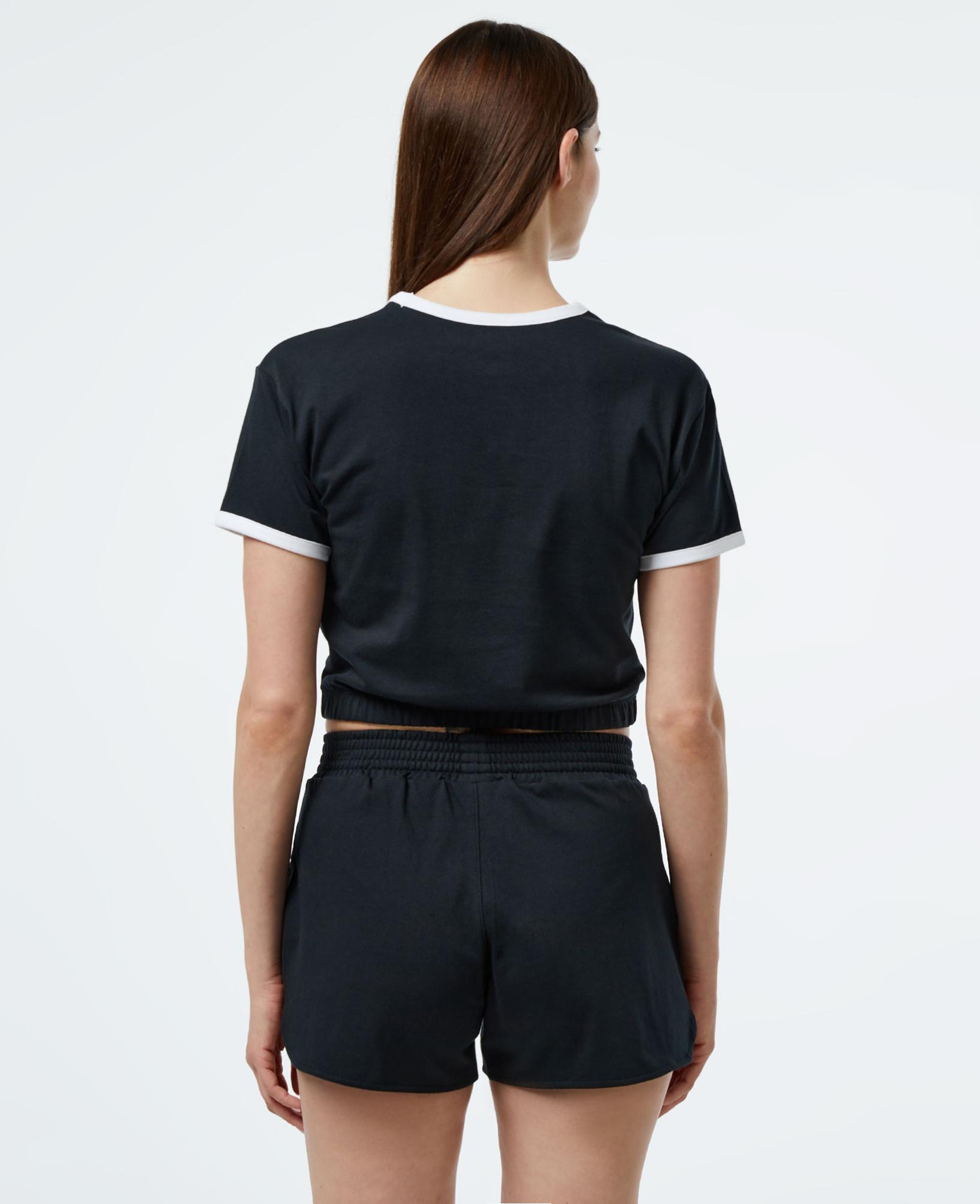 Converse Retro Kadın Siyah T-Shirt