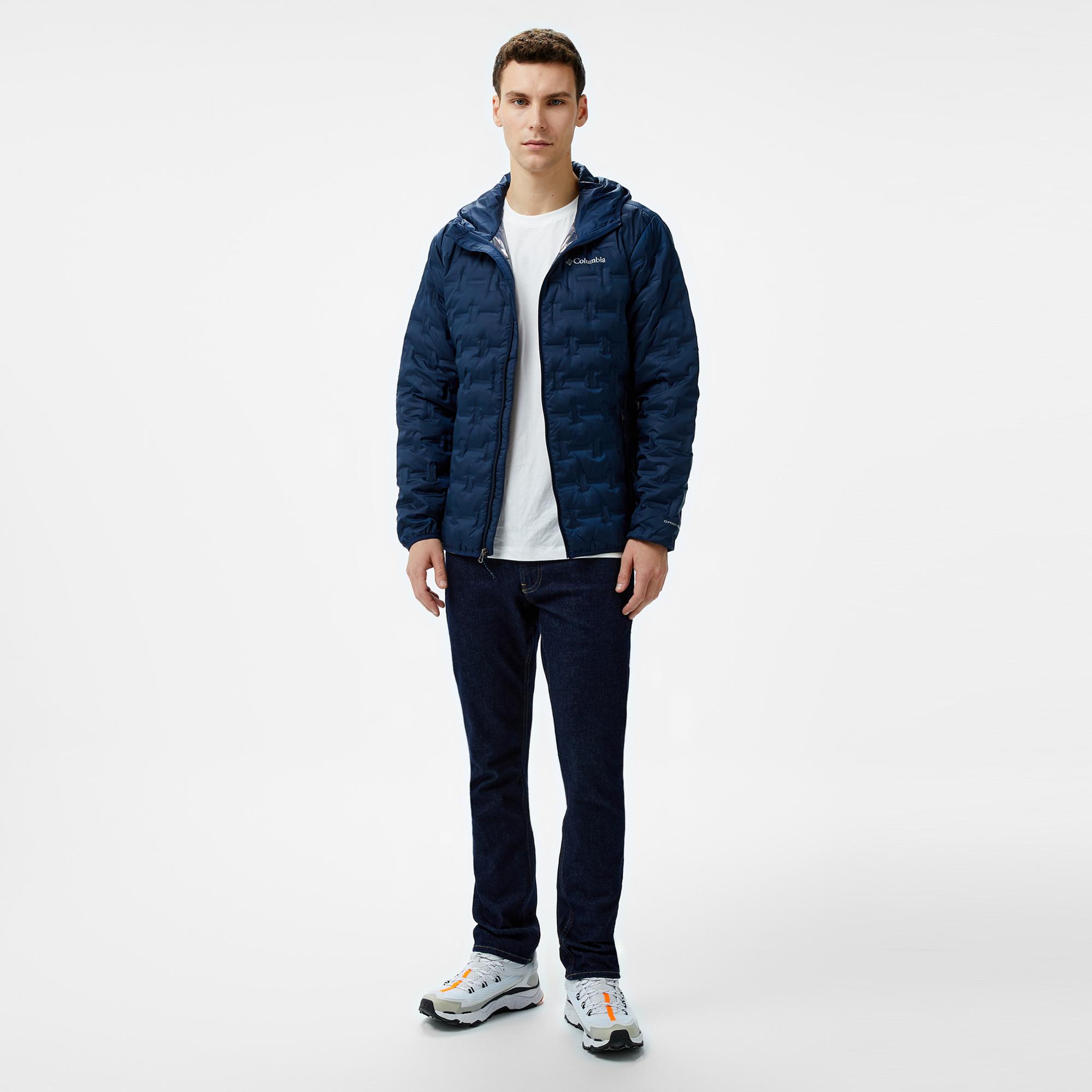 Columbia Delta Ridge II Down Erkek Lacivert Mont