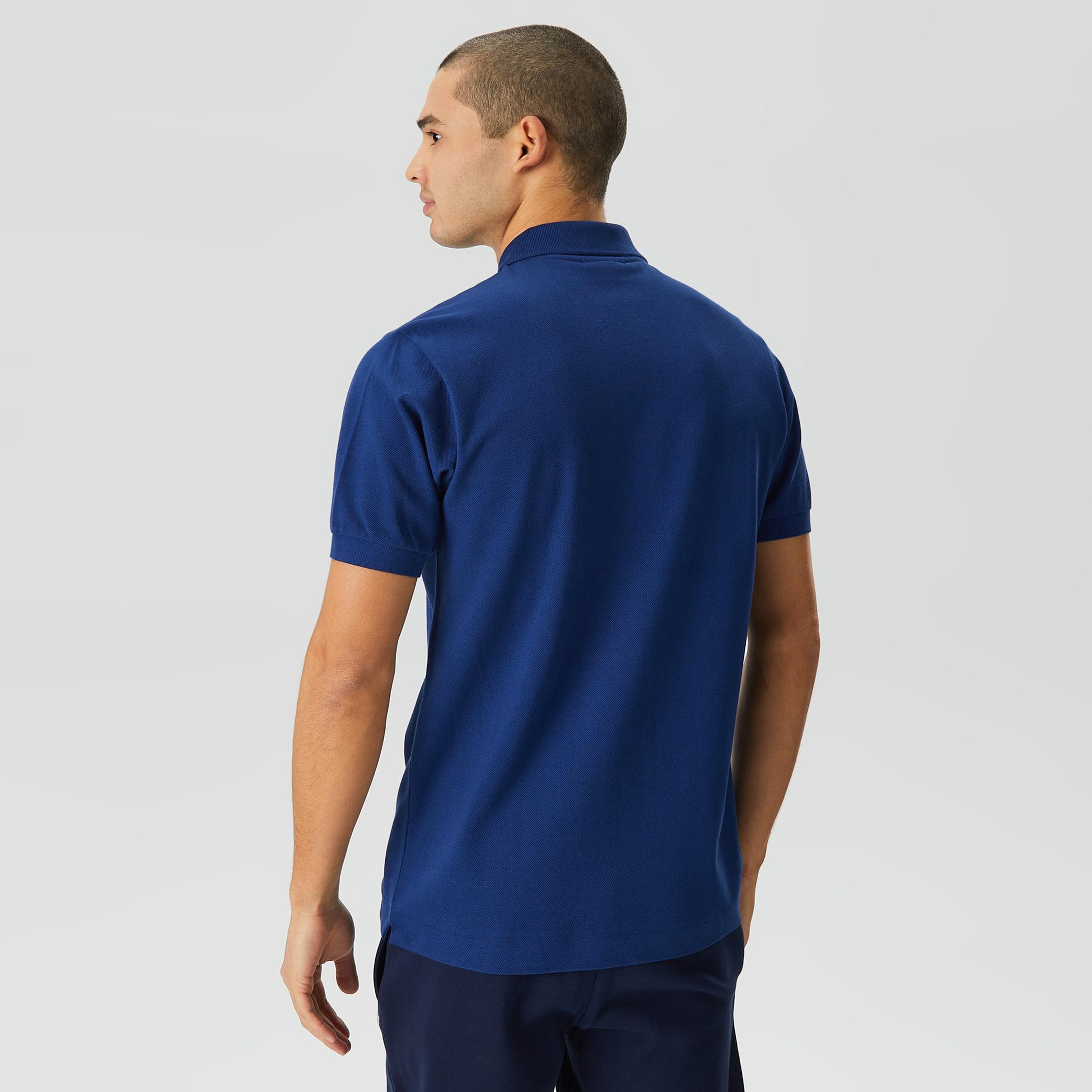 L.12.12 Erkek Classic Fit Lacivert Polo