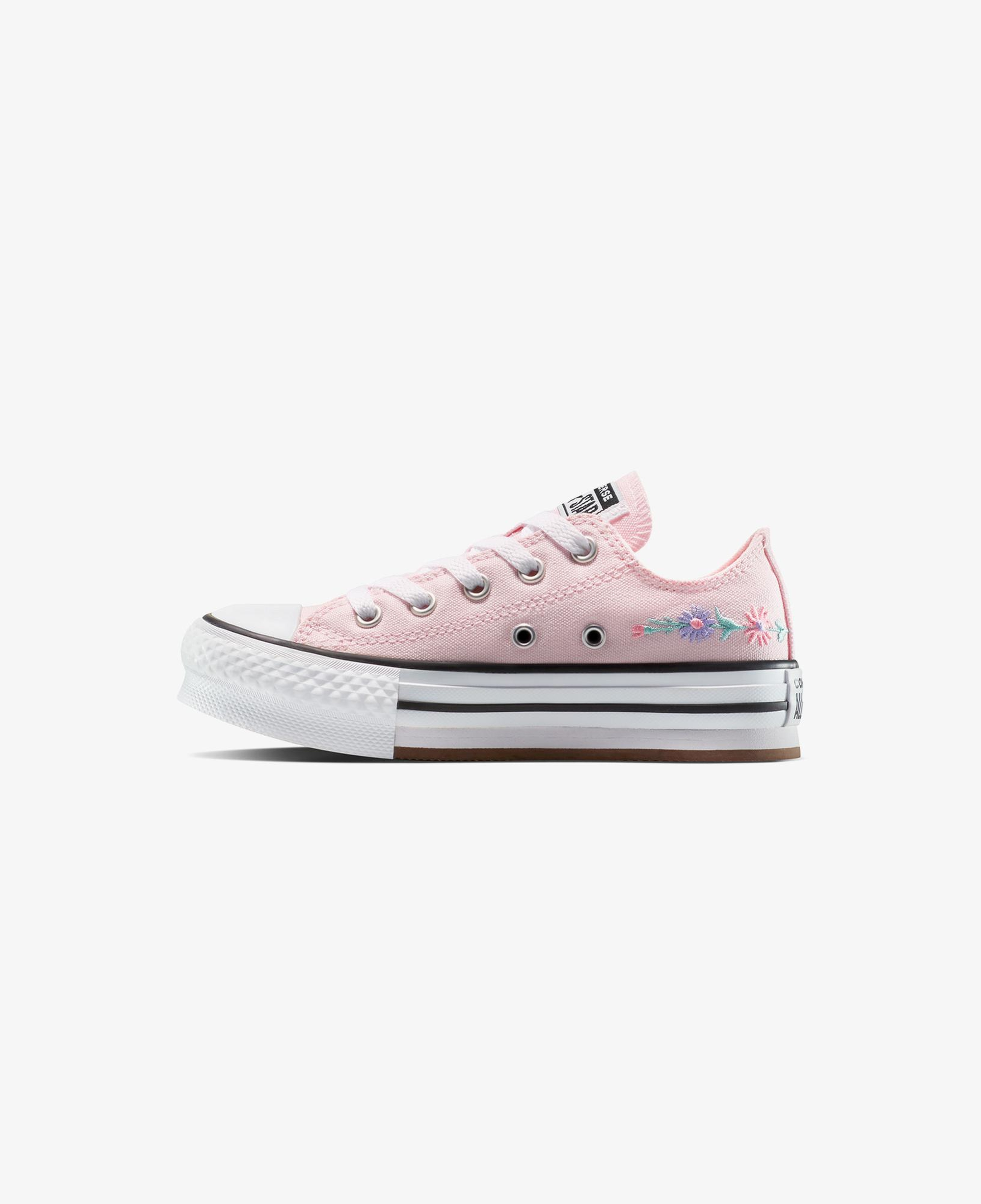 Converse Chuck Taylor All Star Platform Florals Çocuk Pembe Sneaker