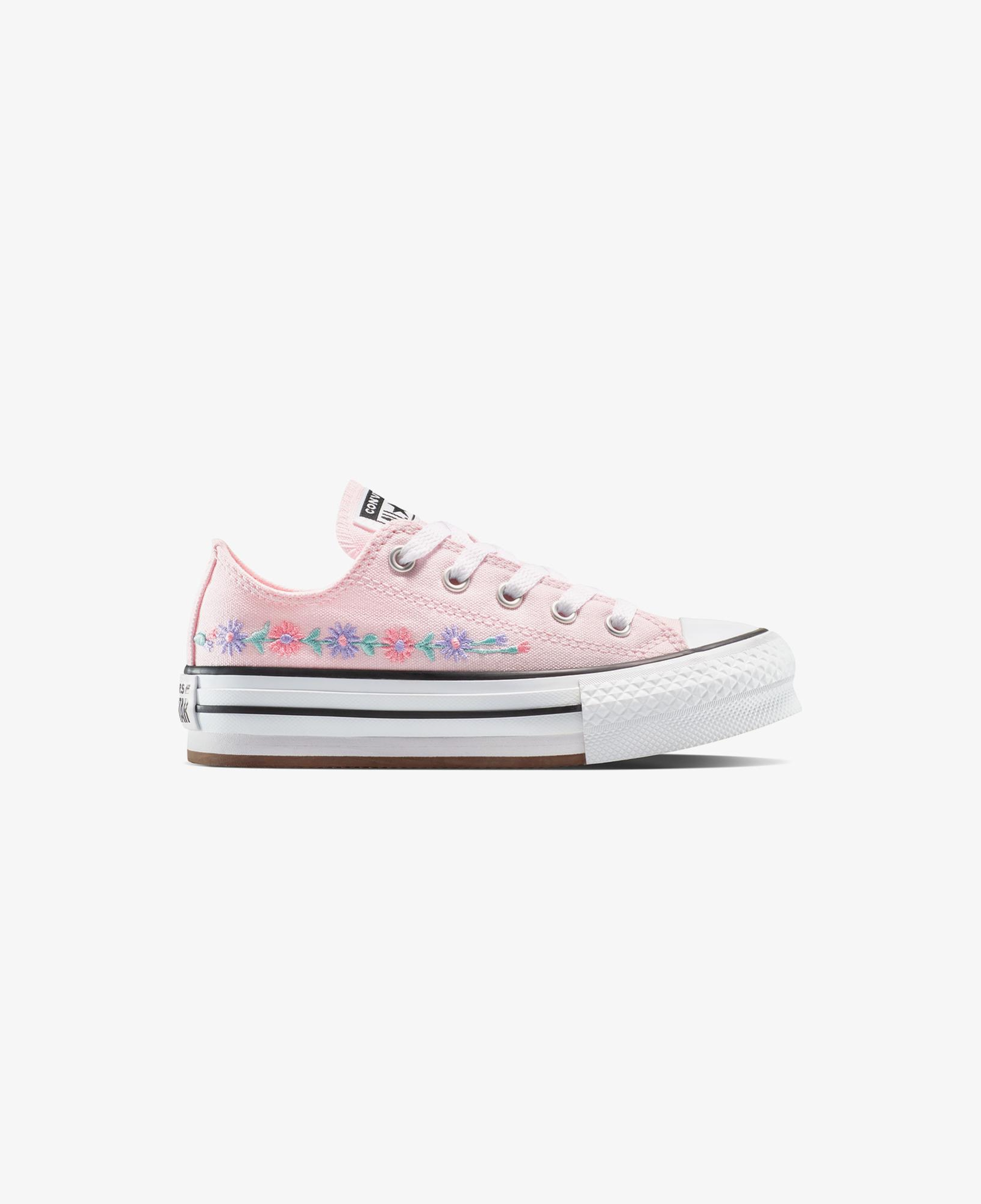 Converse Chuck Taylor All Star Platform Florals Çocuk Pembe Sneaker