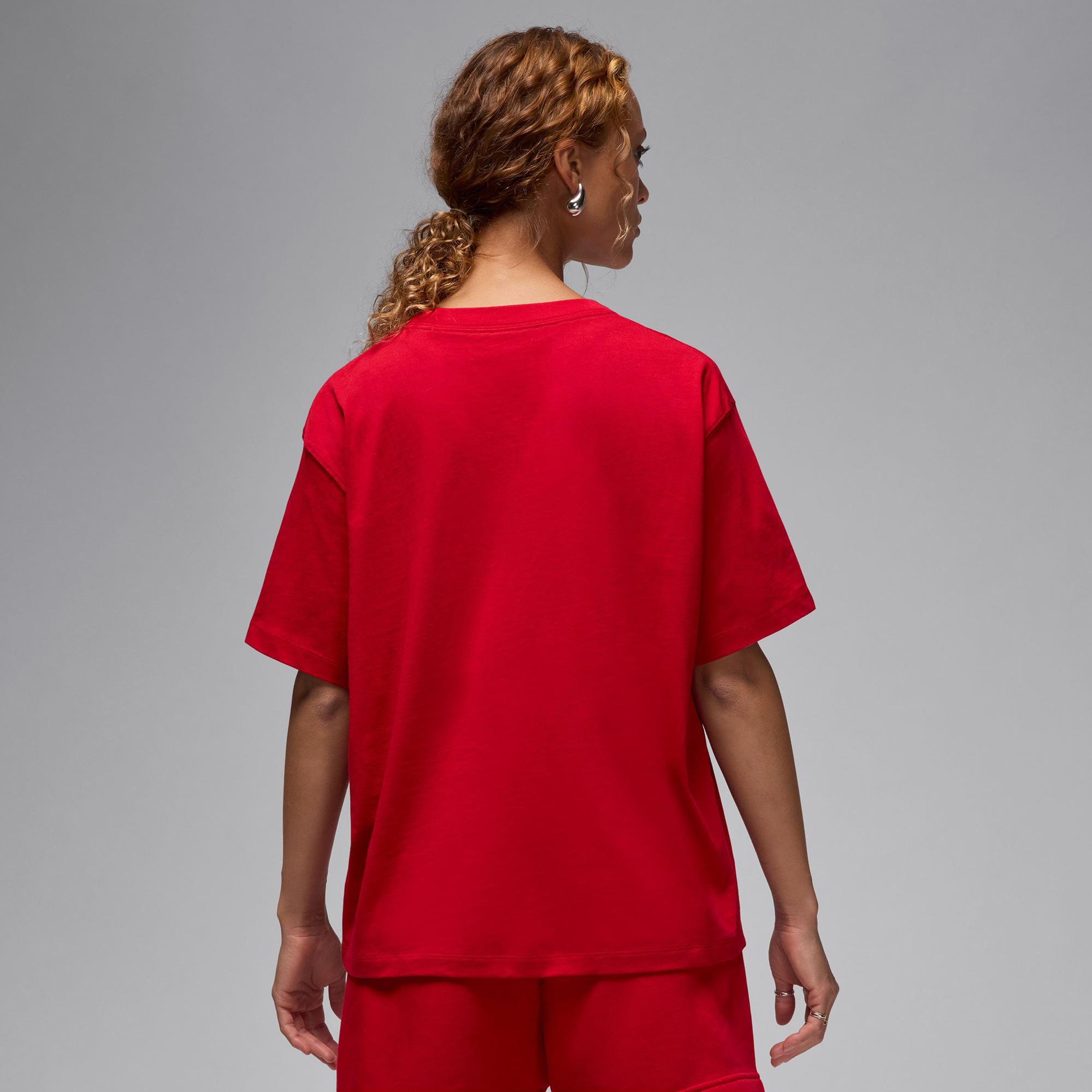 Jordan Essentials Kadın Kırmızı T-Shirt