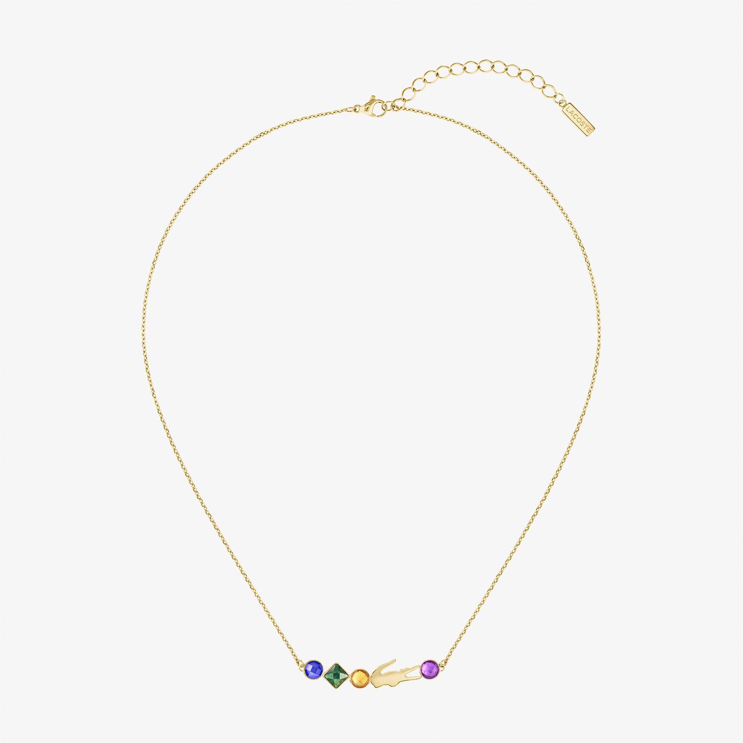 Lacoste Kadın Sarı Çelik Kolye