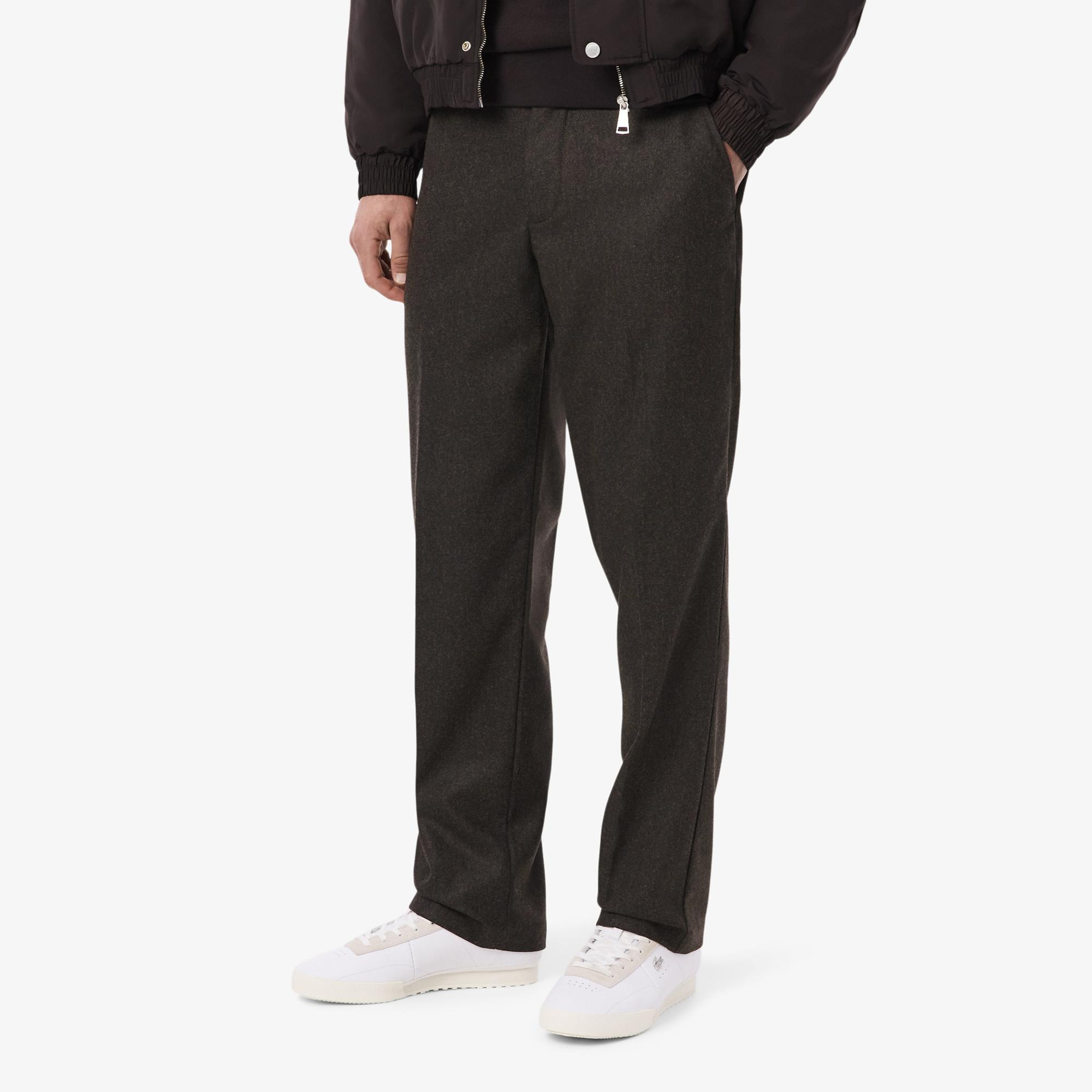 Lacoste Erkek Straight Fit Kahverengi Pantolon