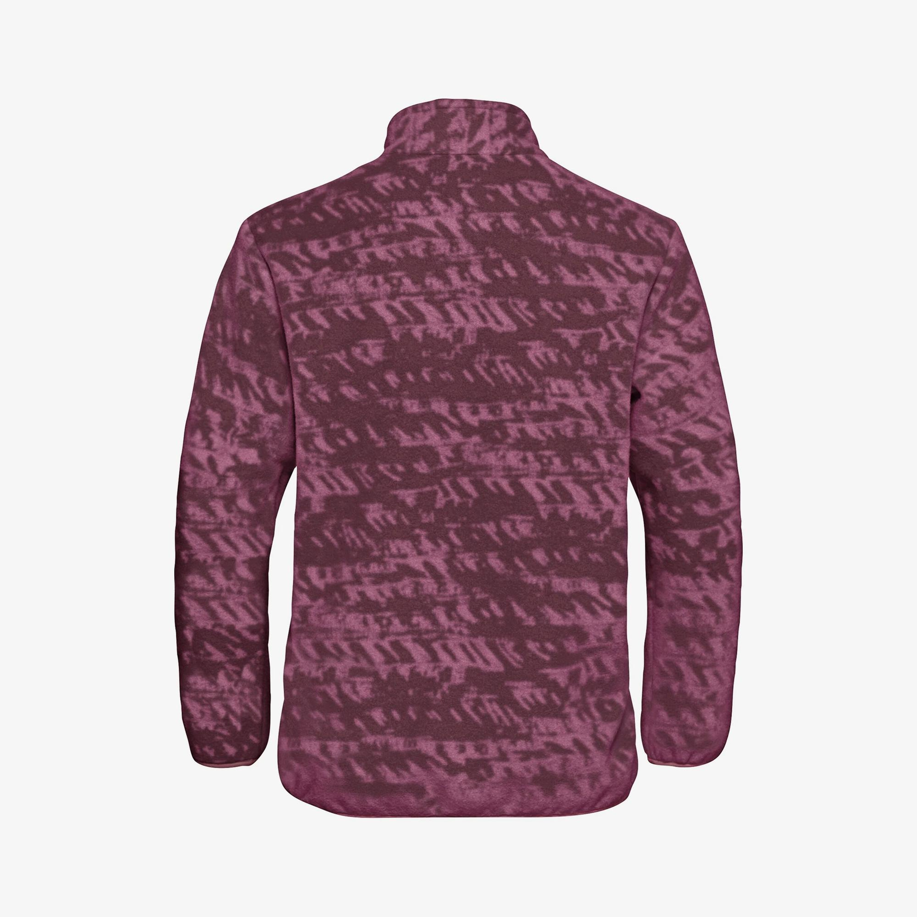 Jack Wolfskin Big Sky Half Zipped Kadın Mor Polar