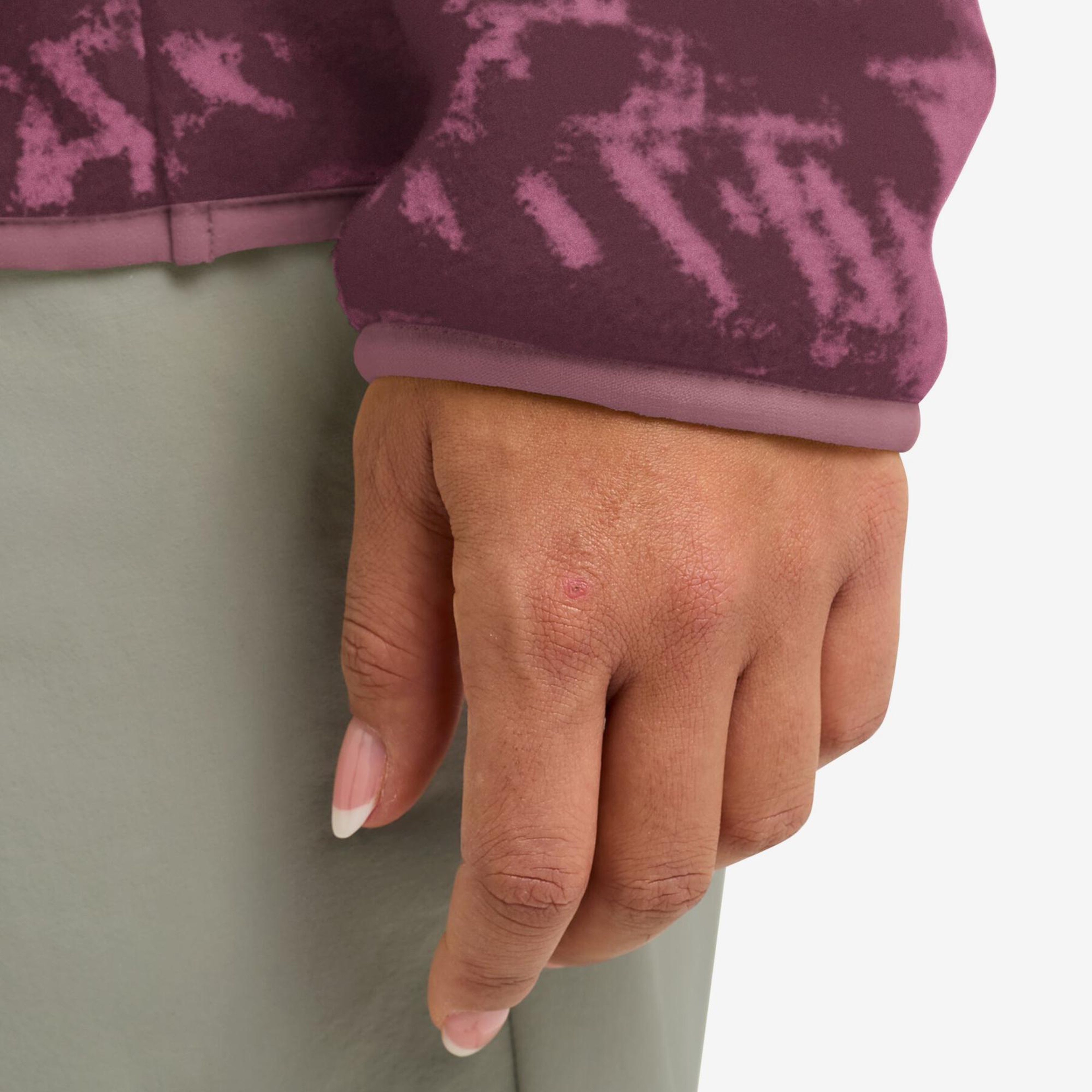 Jack Wolfskin Big Sky Half Zipped Kadın Mor Polar