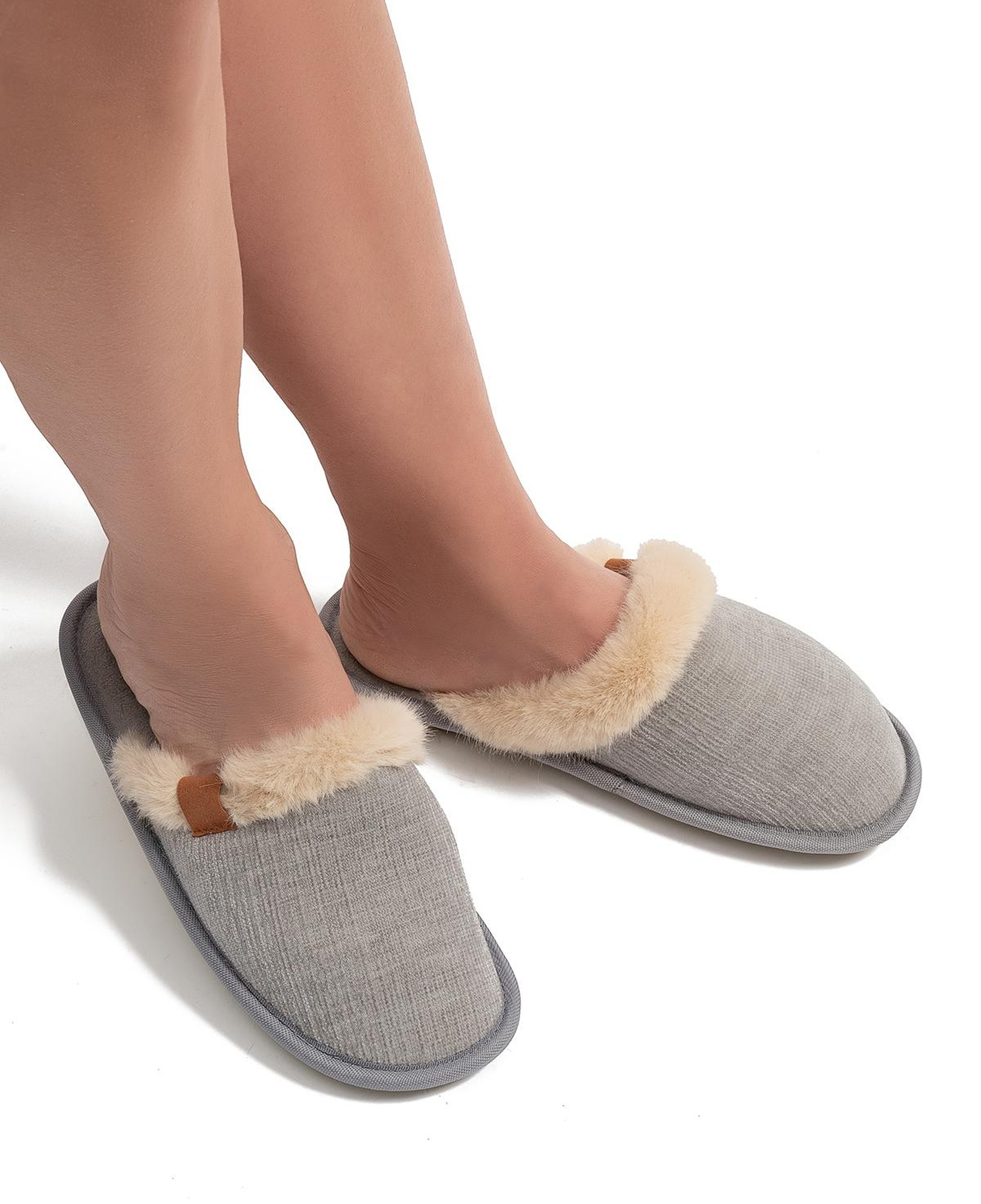 Luce Kadın Ev Terliği Gri 36/40