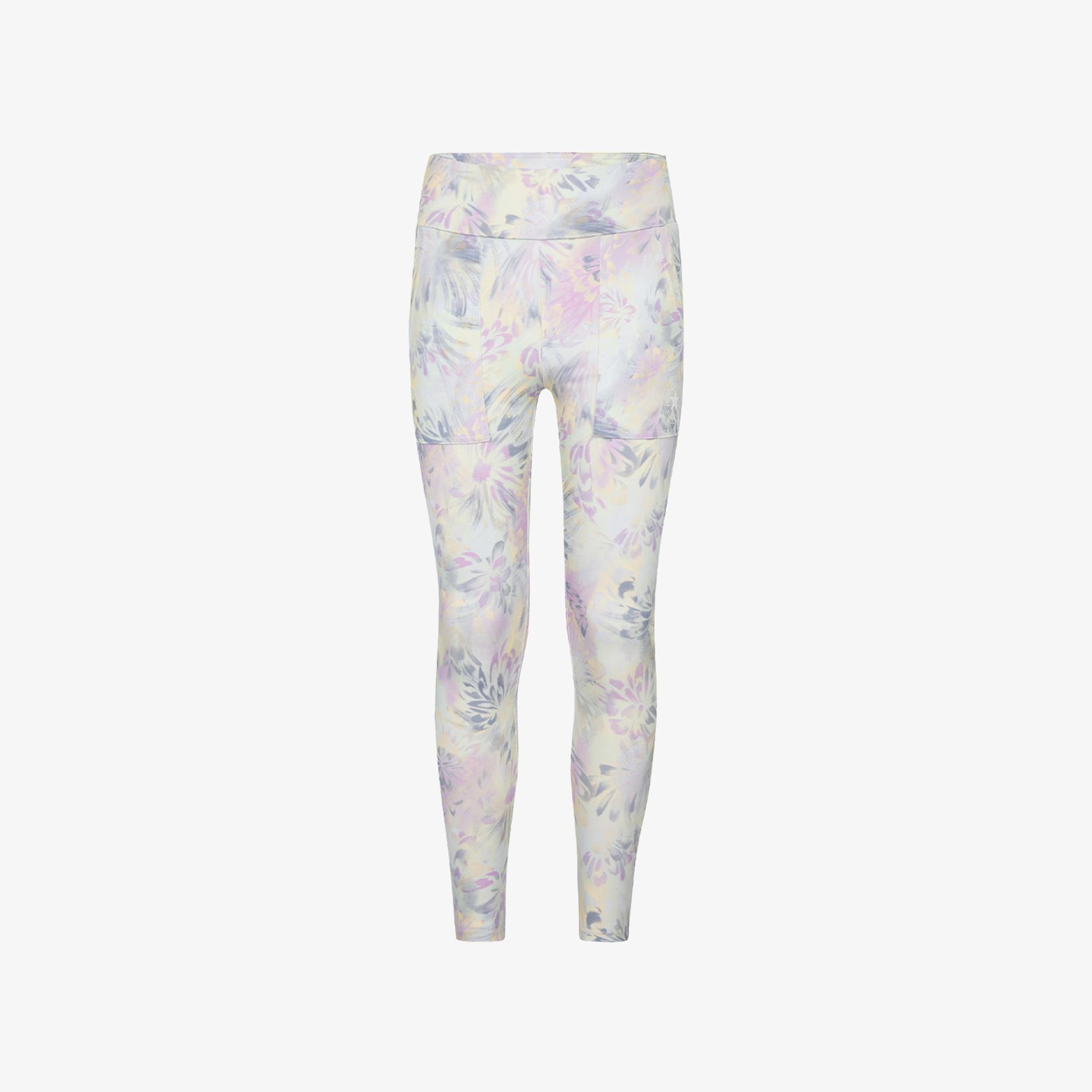 Converse Printed High Rise Çocuk Renkli Tayt