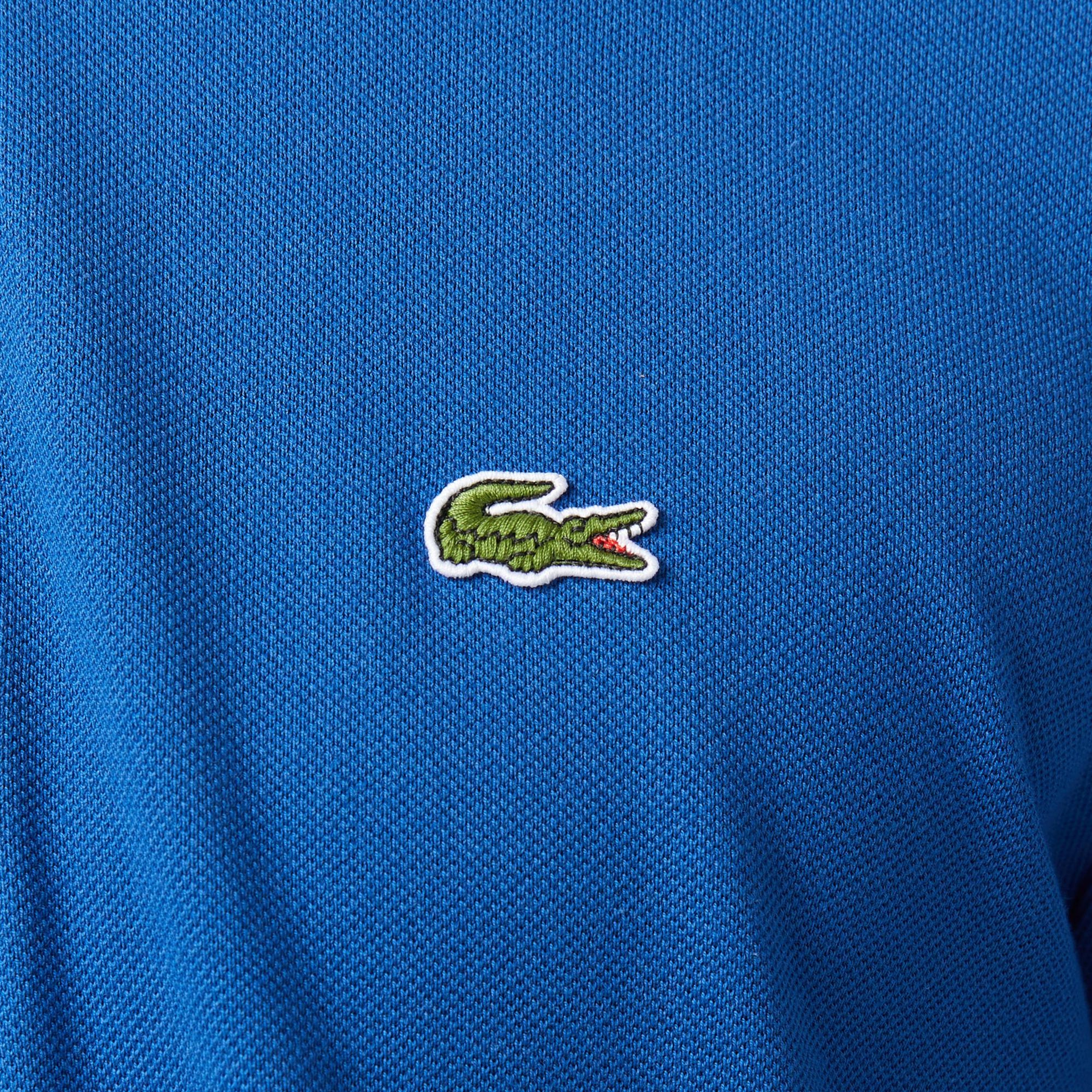Lacoste L.12.12 Erkek Classic Fit Uzun Kollu Koyu Mavi Polo