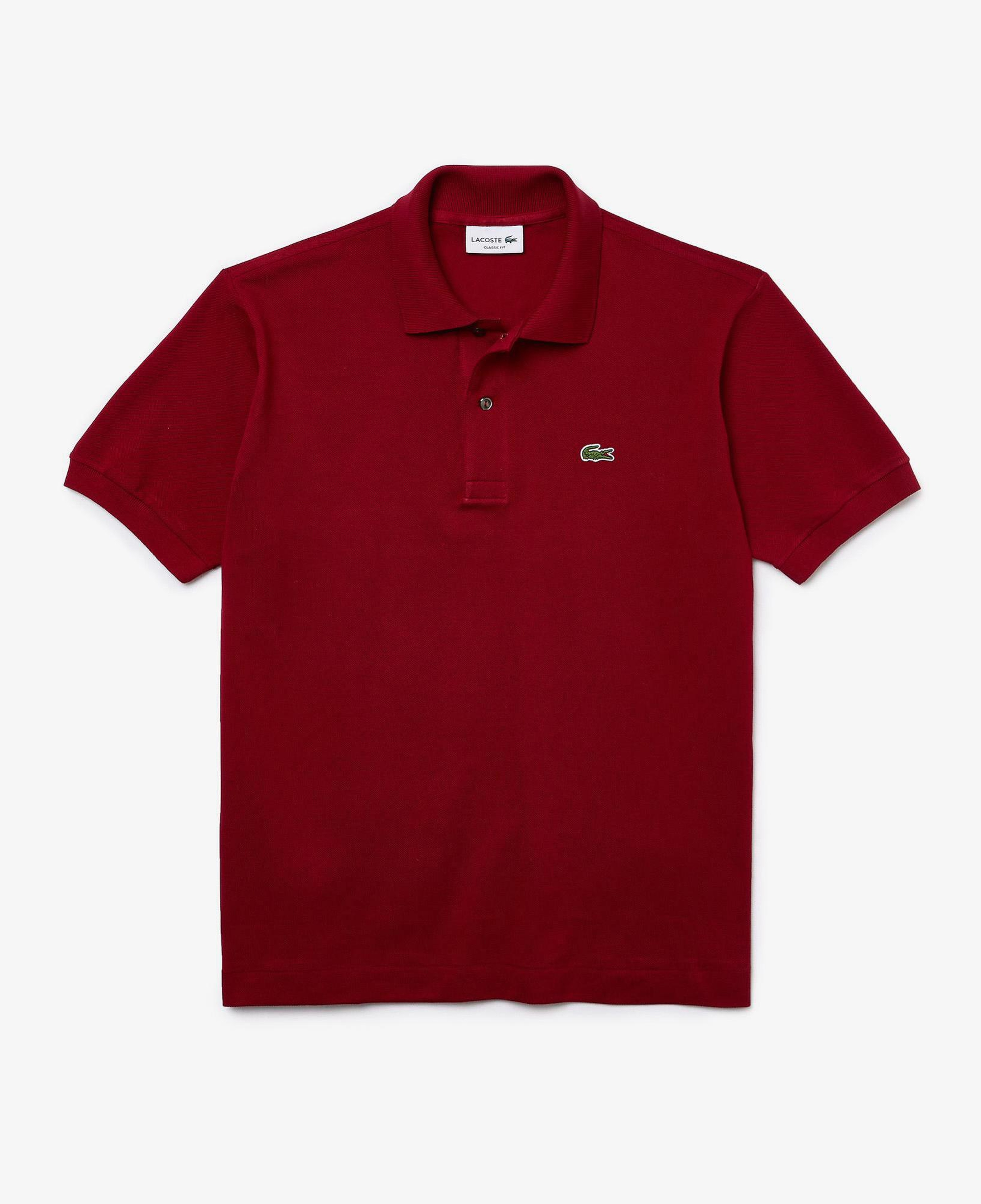 L.12.12 Erkek Classic Fit Bordo Polo