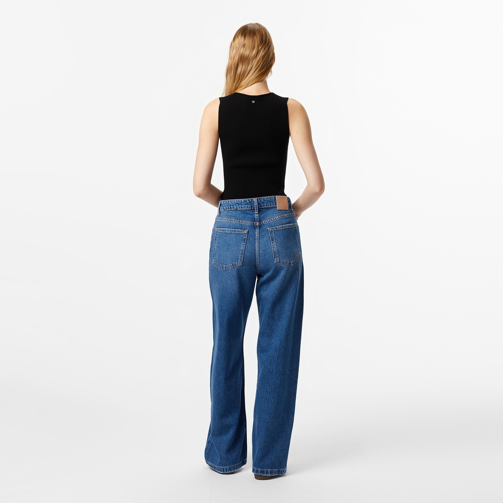 Boss Marlene Kadın Lacivert Jean