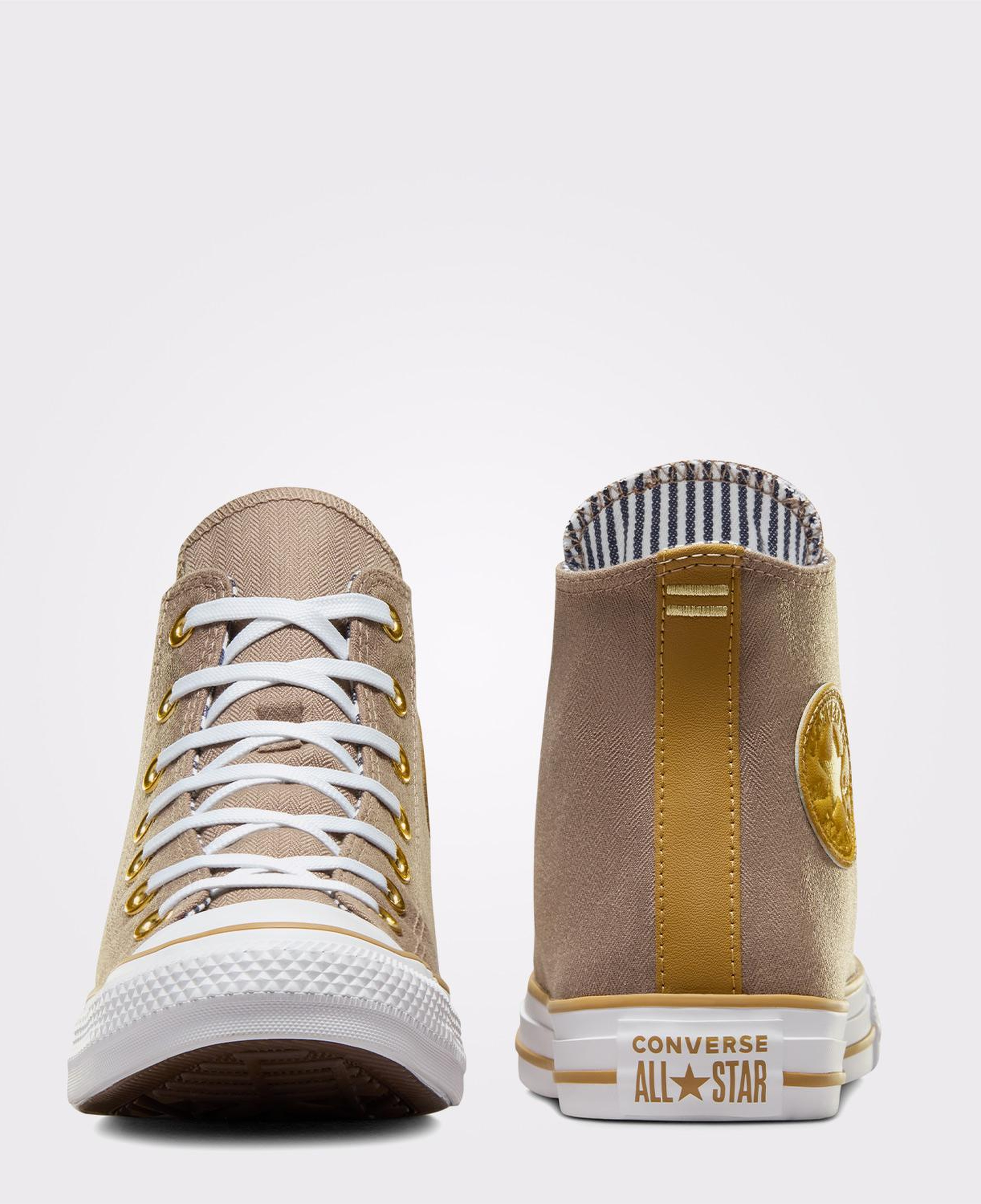 Converse Chuck Taylor All Star Herringbone Stripe Kadın Kahverengi Sneaker