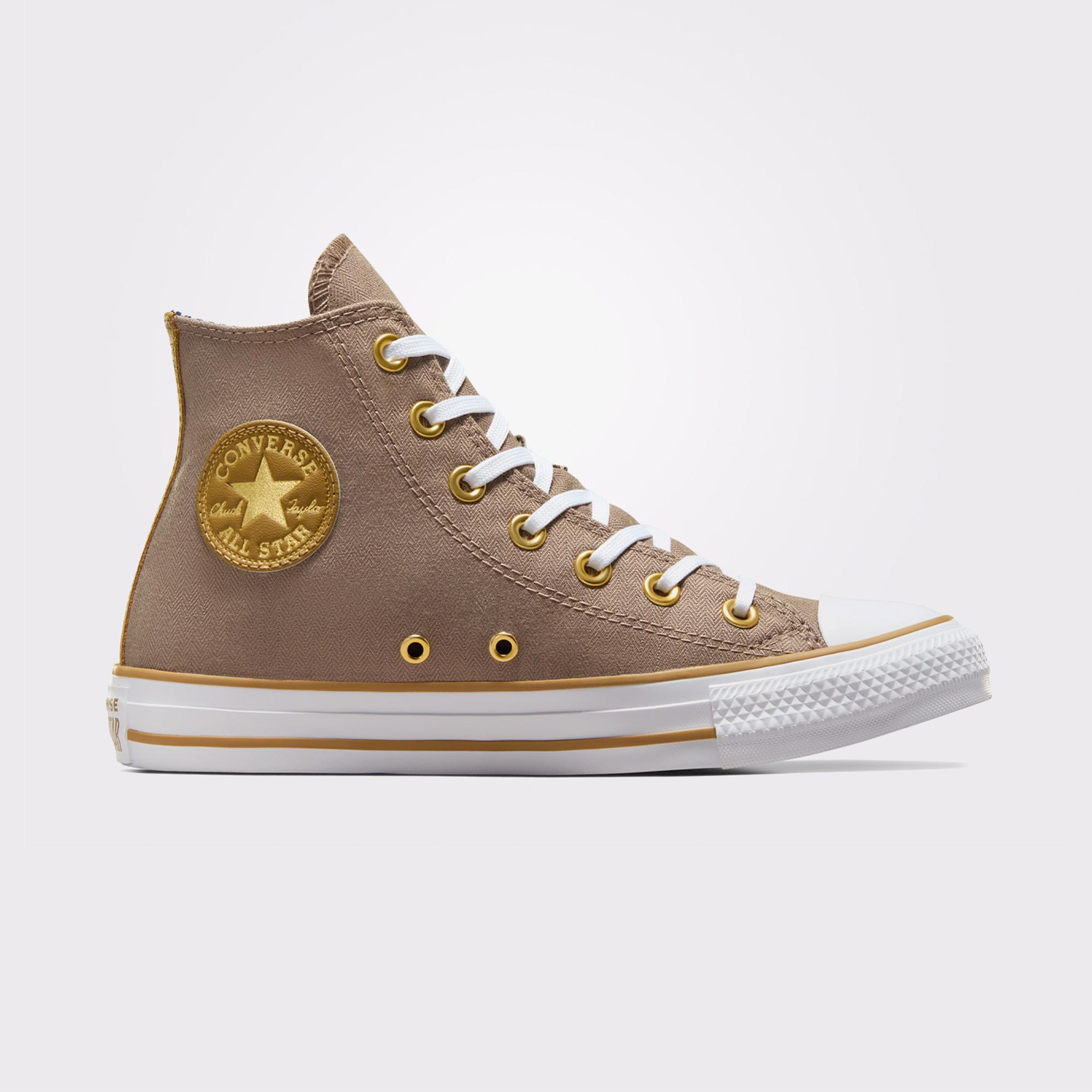 Converse Chuck Taylor All Star Herringbone Stripe Kadın Kahverengi Sneaker