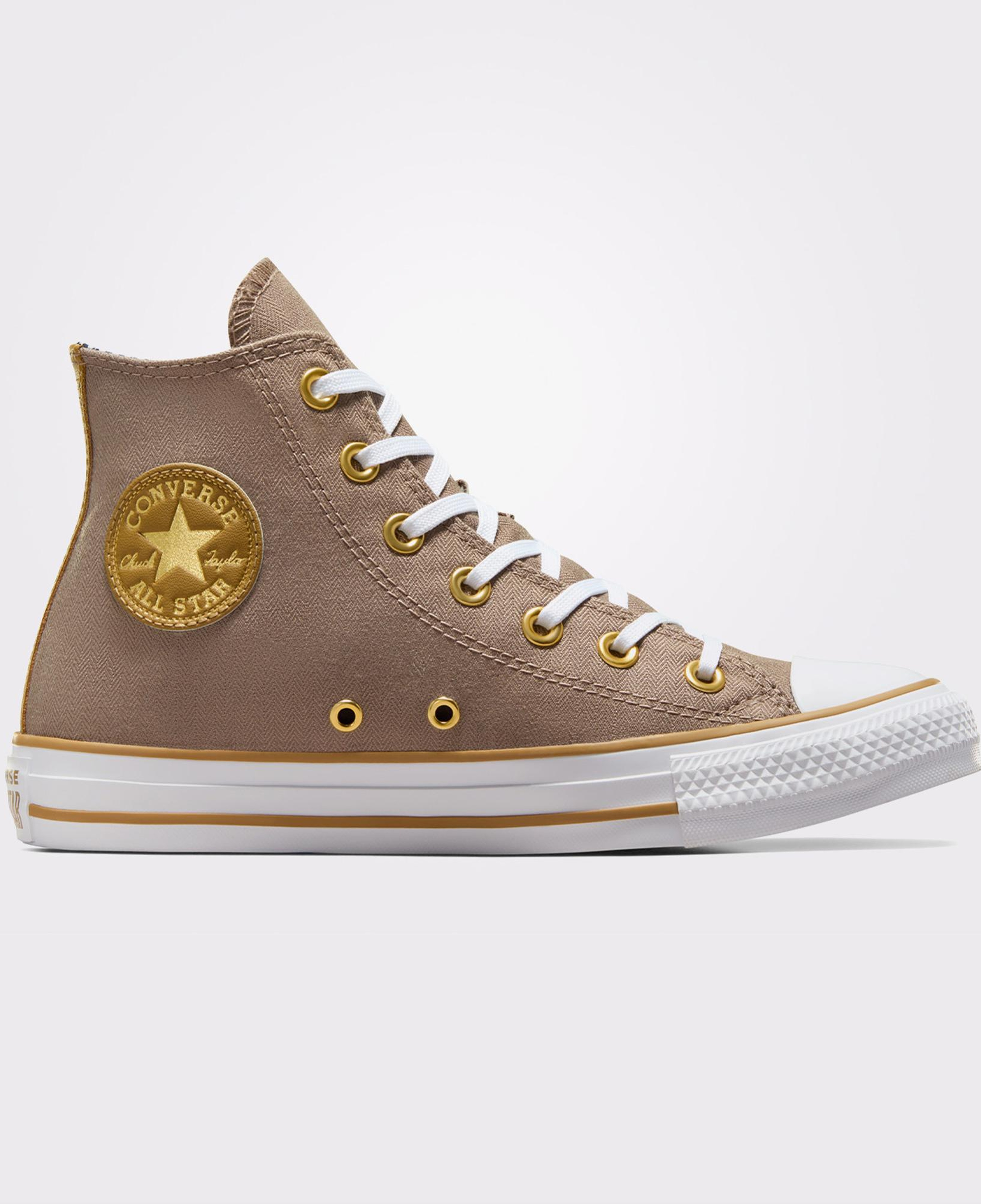 Converse Chuck Taylor All Star Herringbone Stripe Kadın Kahverengi Sneaker