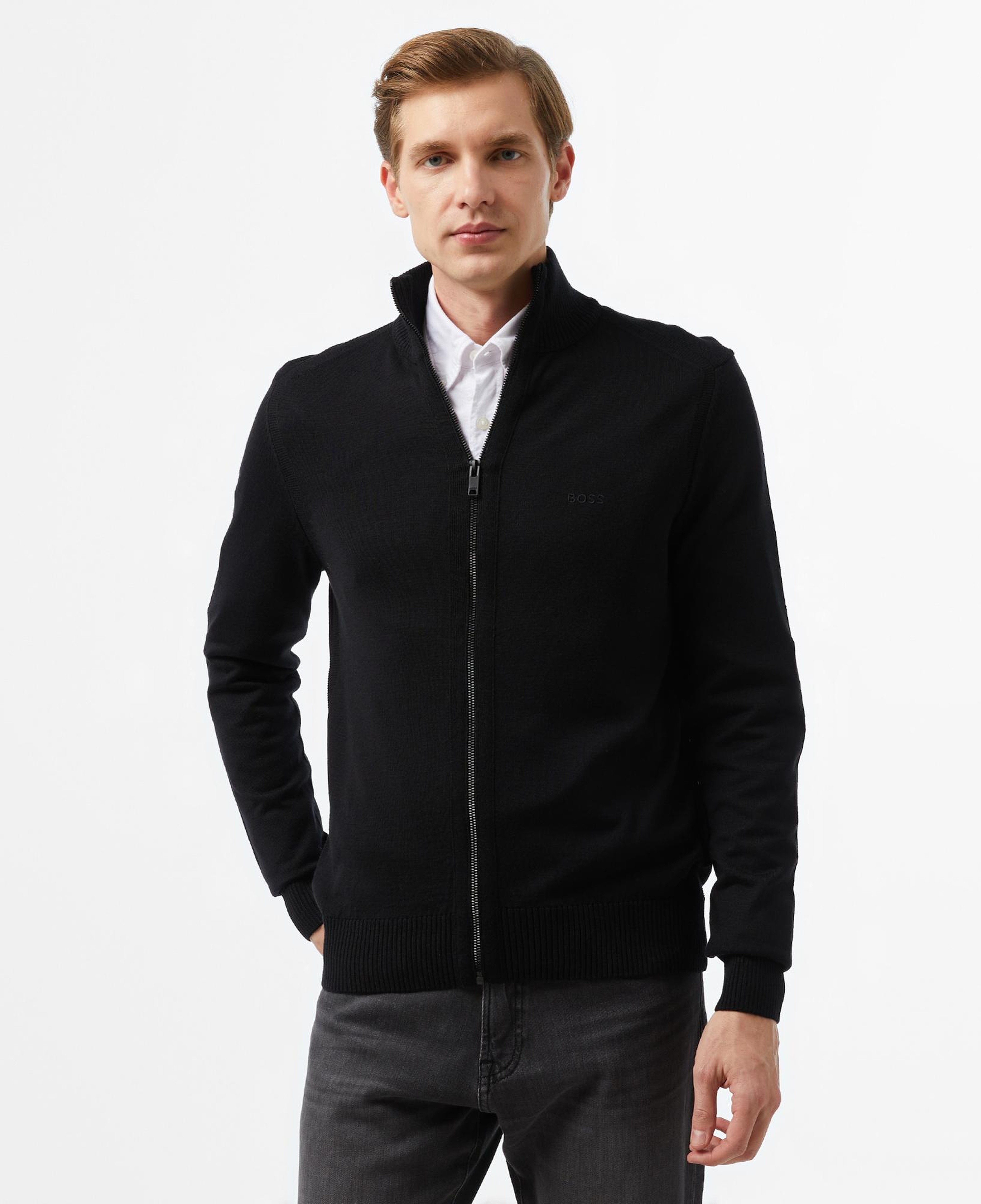 Boss Erkek Siyah Hırka