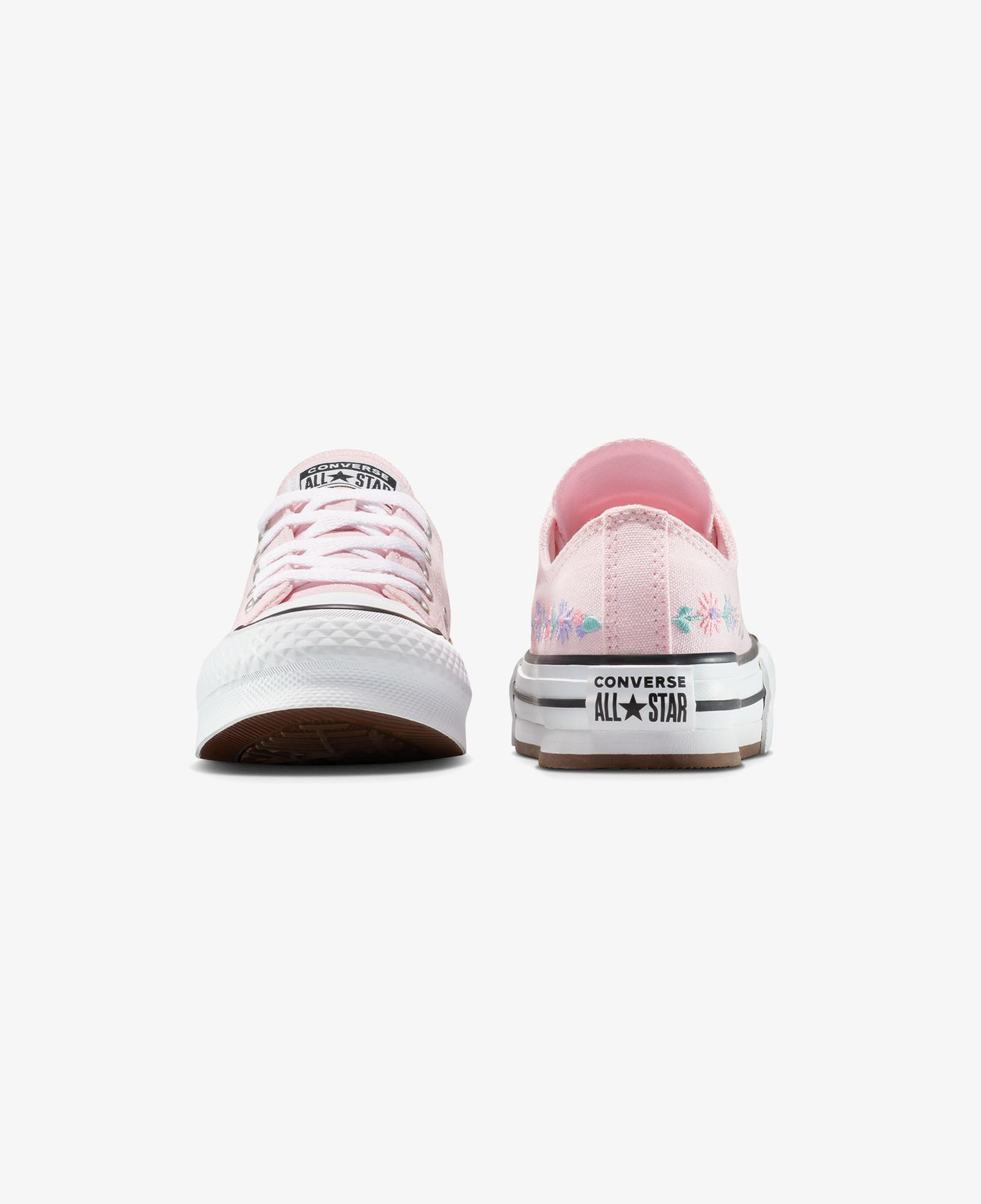 Converse Chuck Taylor All Star Platform Florals Çocuk Pembe Sneaker