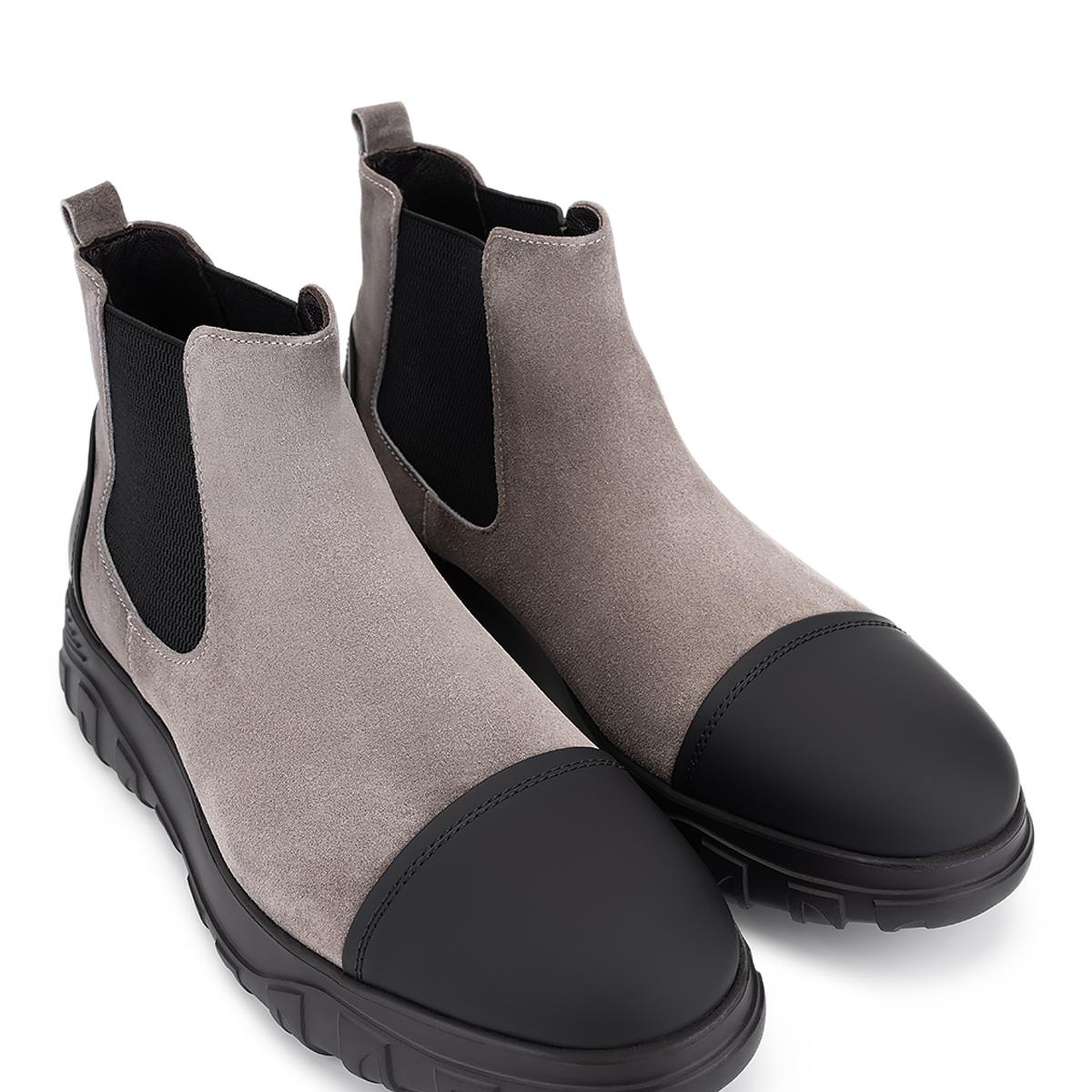 Tamer Tanca Erkek Hakiki Deri Vizon Süet Casual Bot