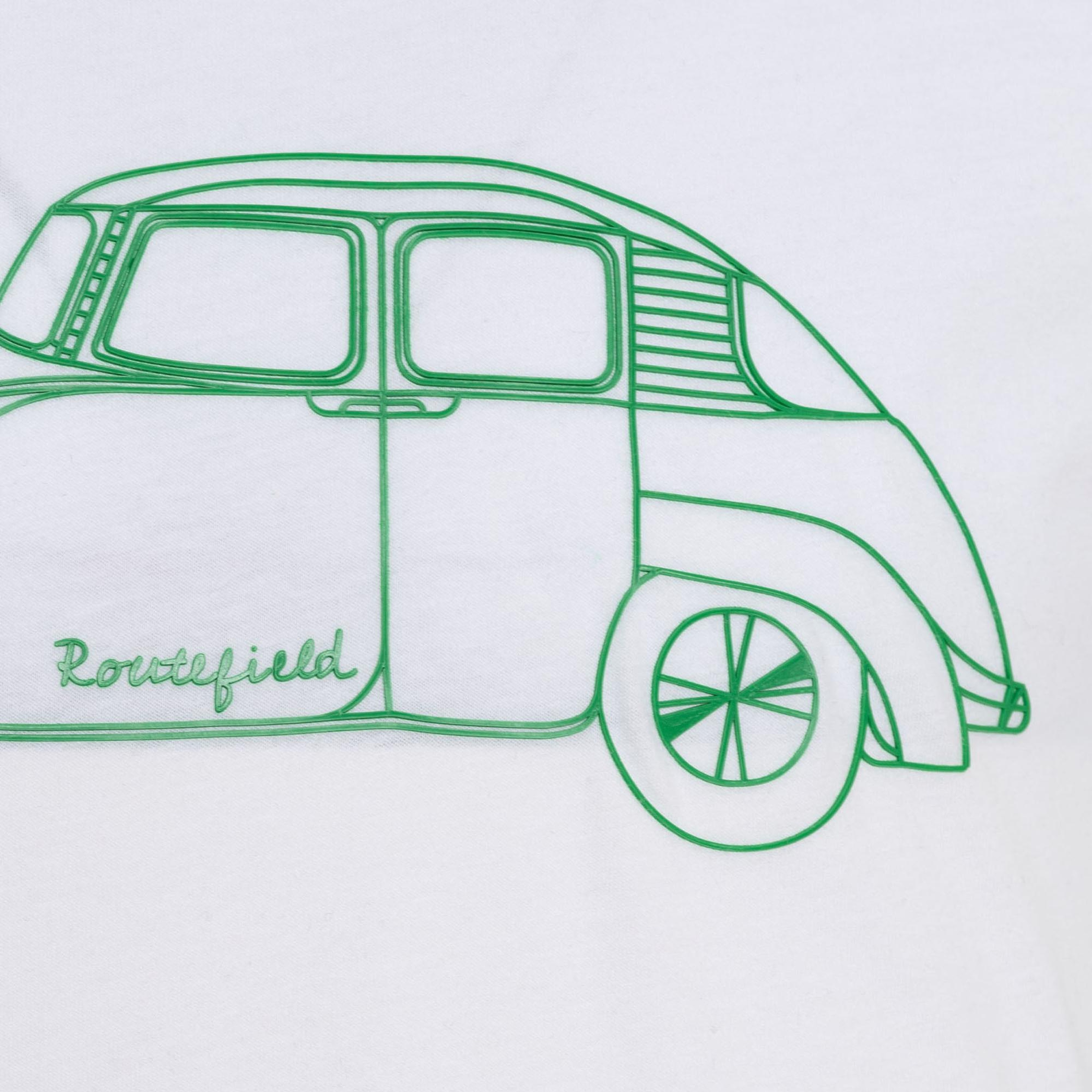 Routefield Truth Erkek Beyaz Tişört