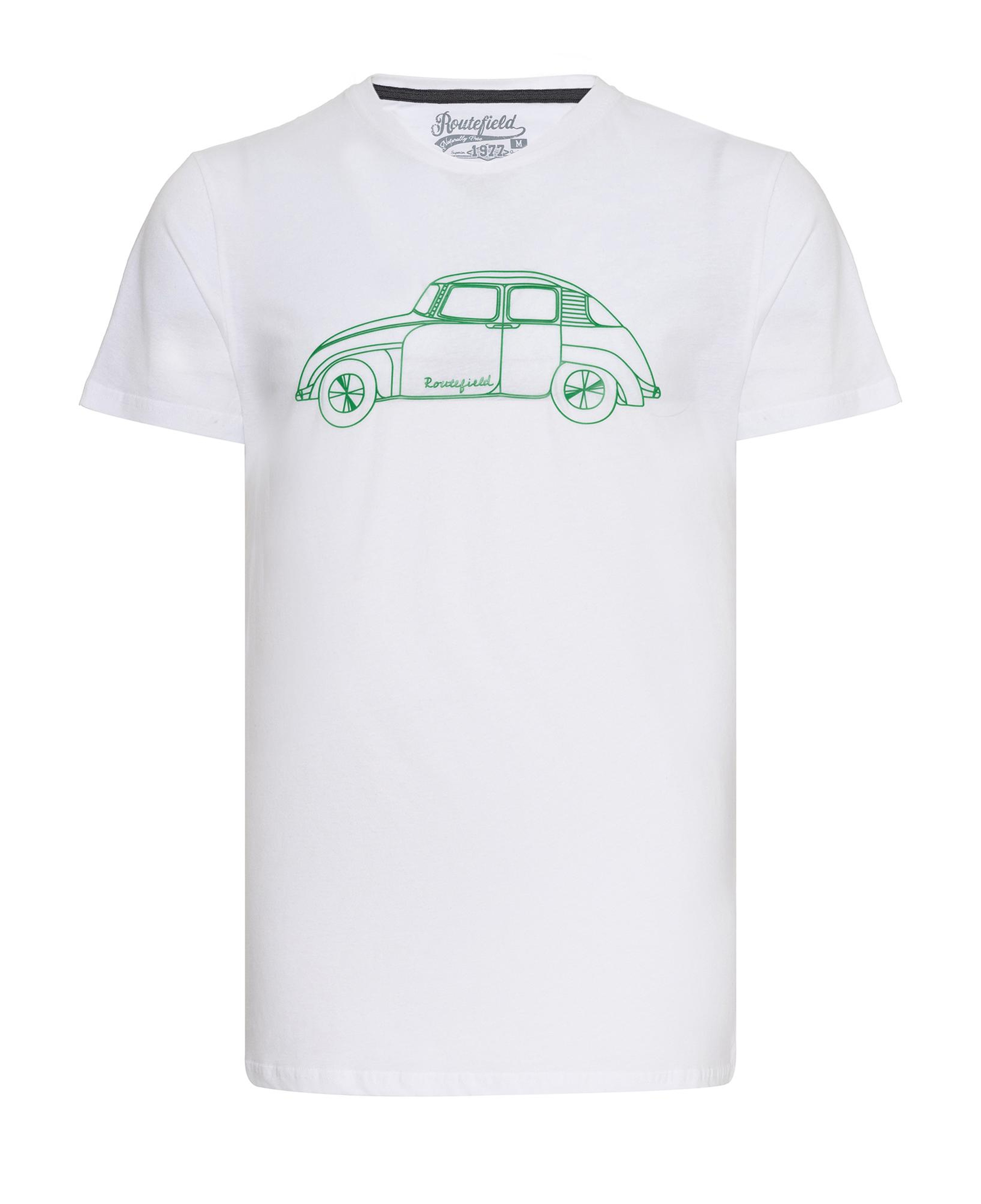 Routefield Truth Erkek Beyaz Tişört
