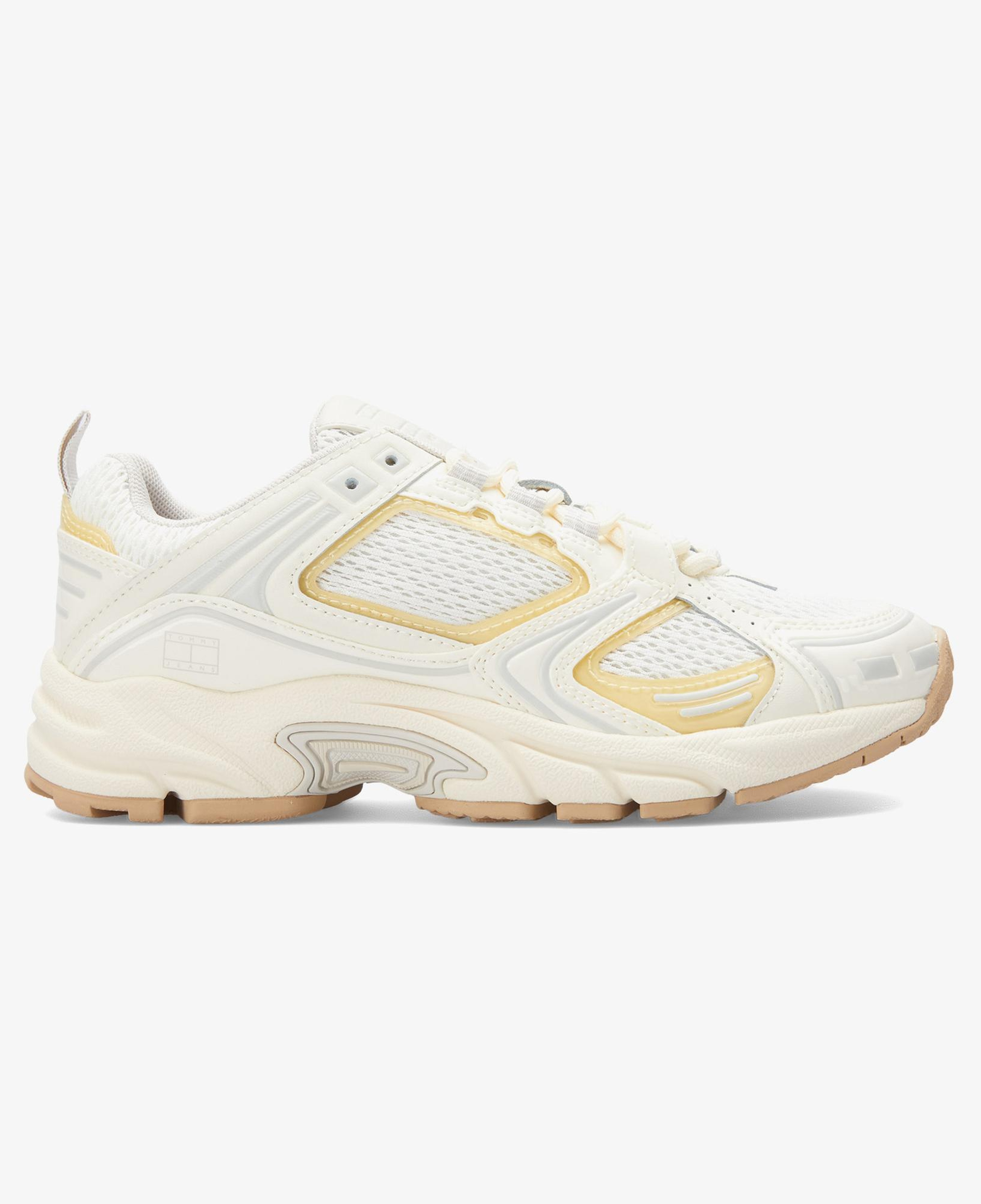 Tommy Hilfiger Fine Cleat Archive Runner Kadın Beyaz Spor Ayakkabı