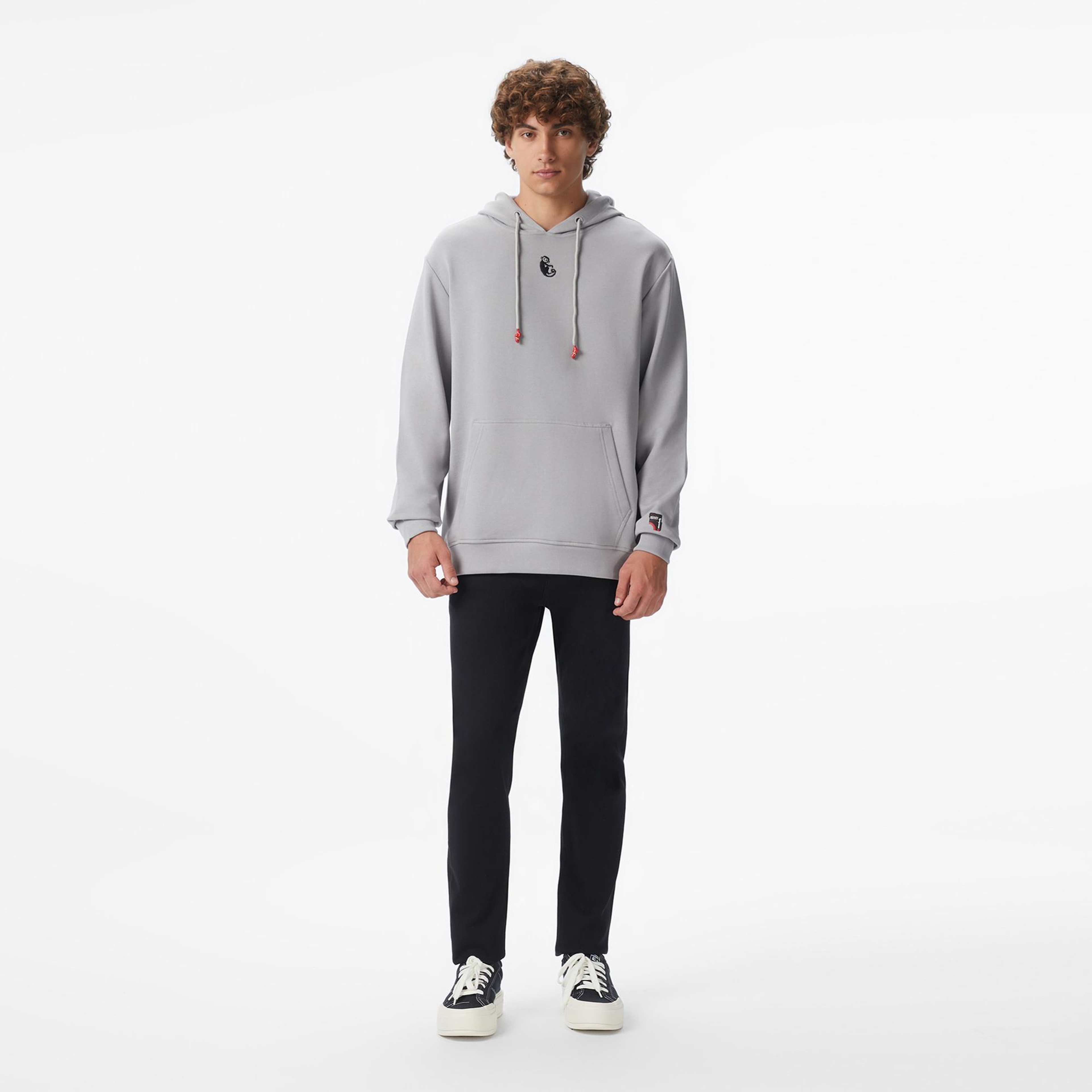 UNITED4 x Monkey Project We Are Family Unisex Gri Sweatshirt