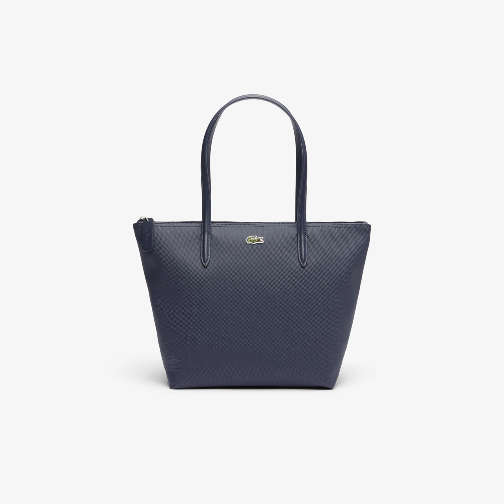 Lacoste Small L.12.12 Kadın Lacivert Omuz Çantası