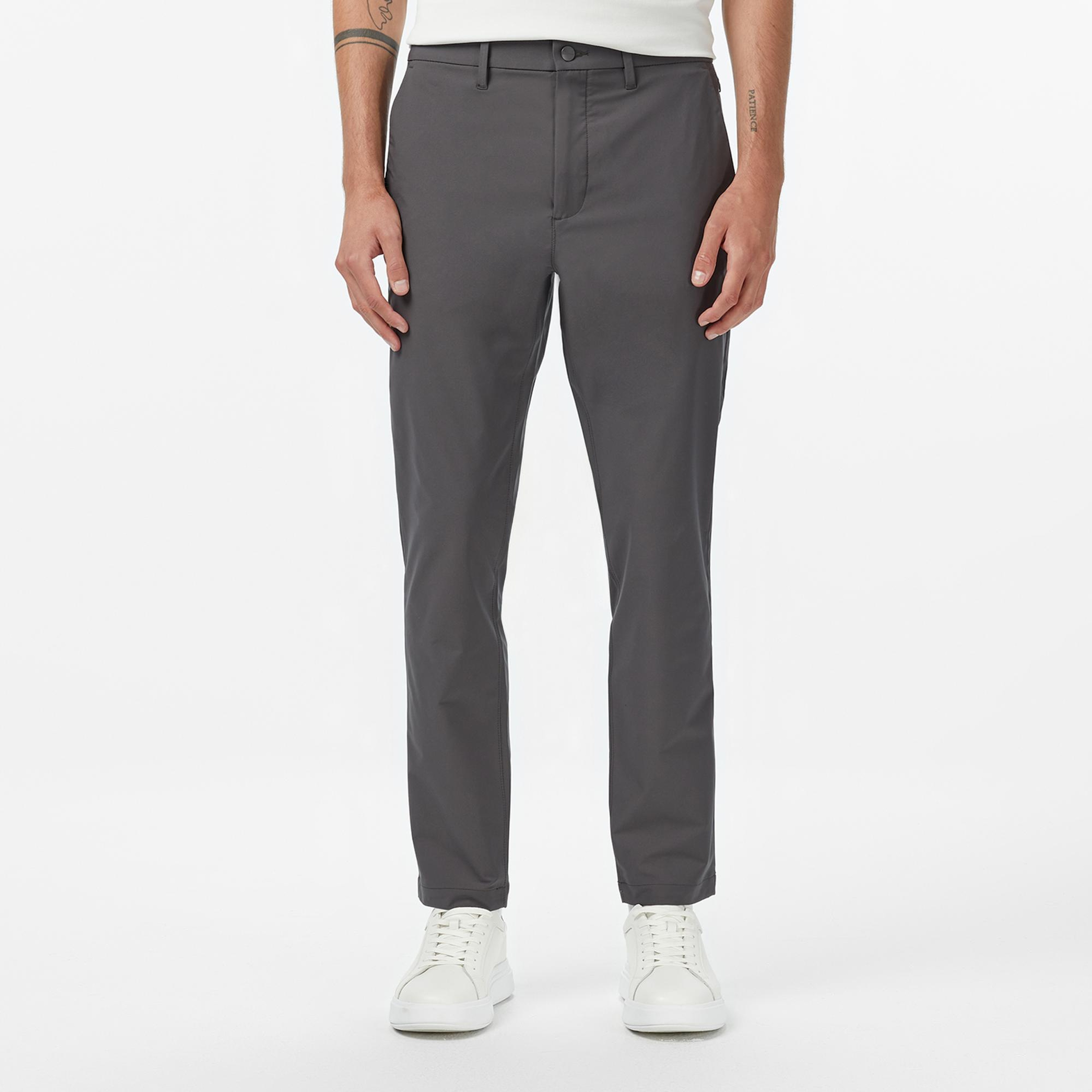 Calvin Klein Slim Tech Erkek Gri Pantolon