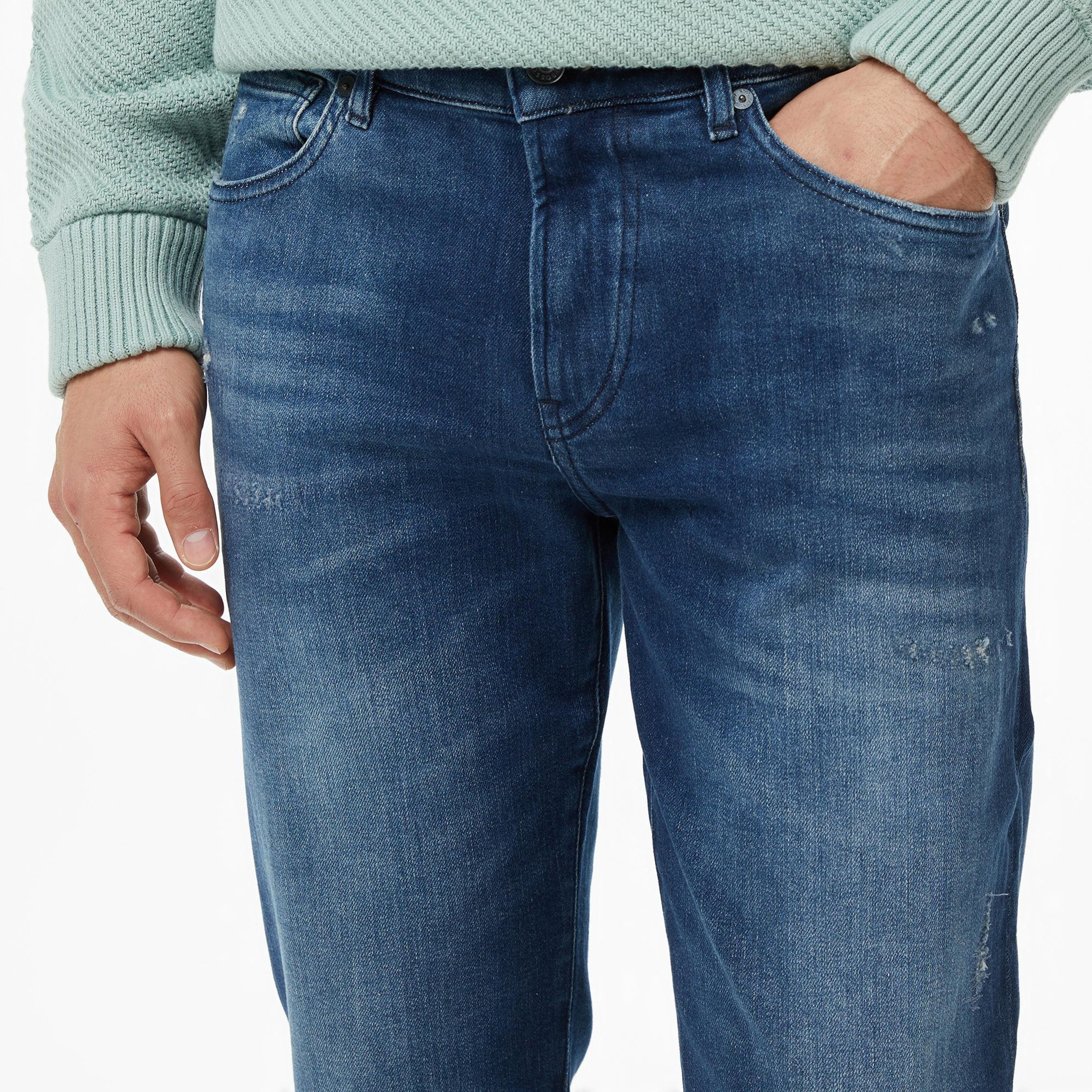 Boss Maine Erkek Mavi Jean