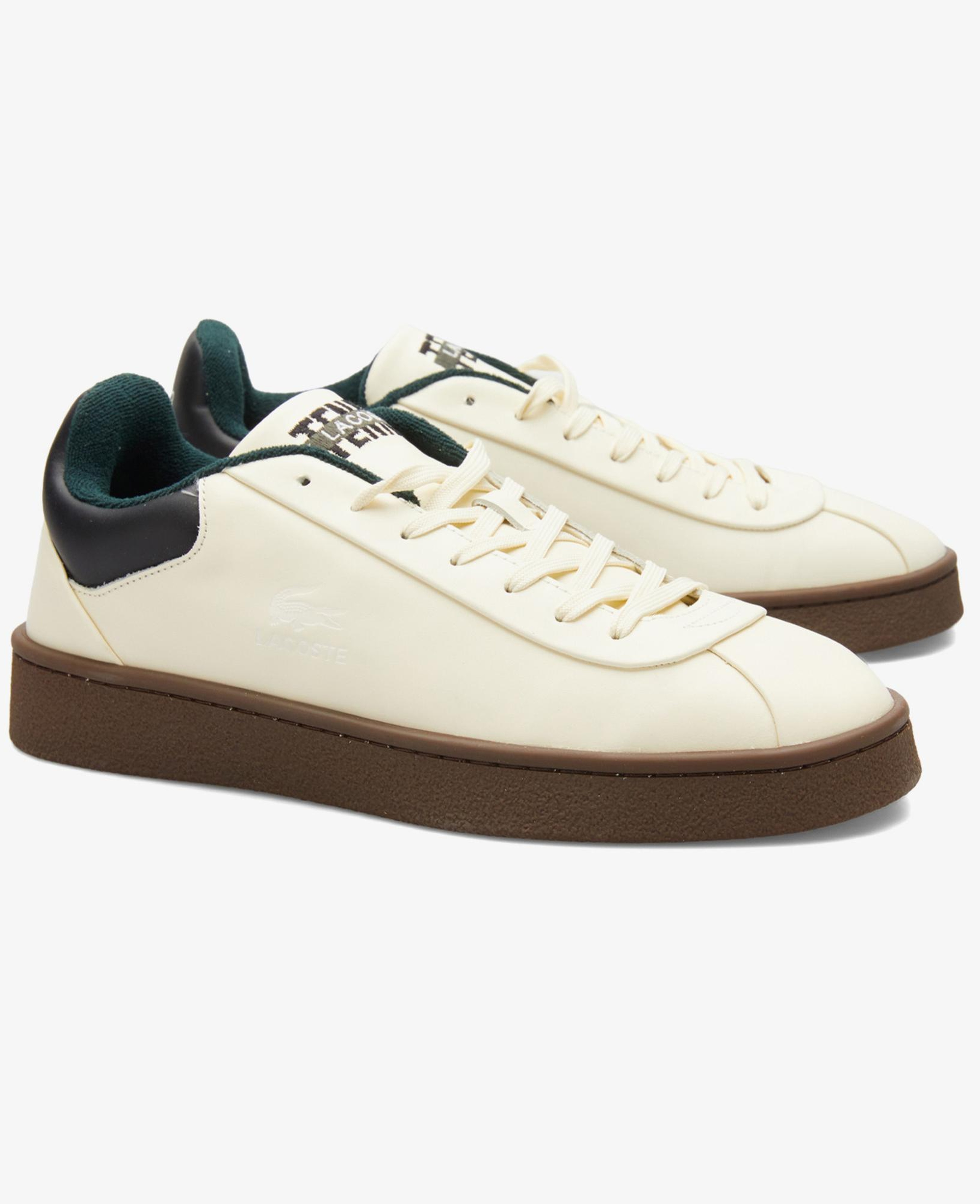Lacoste Baseshot Premium Erkek Açık Kahverengi Sneaker