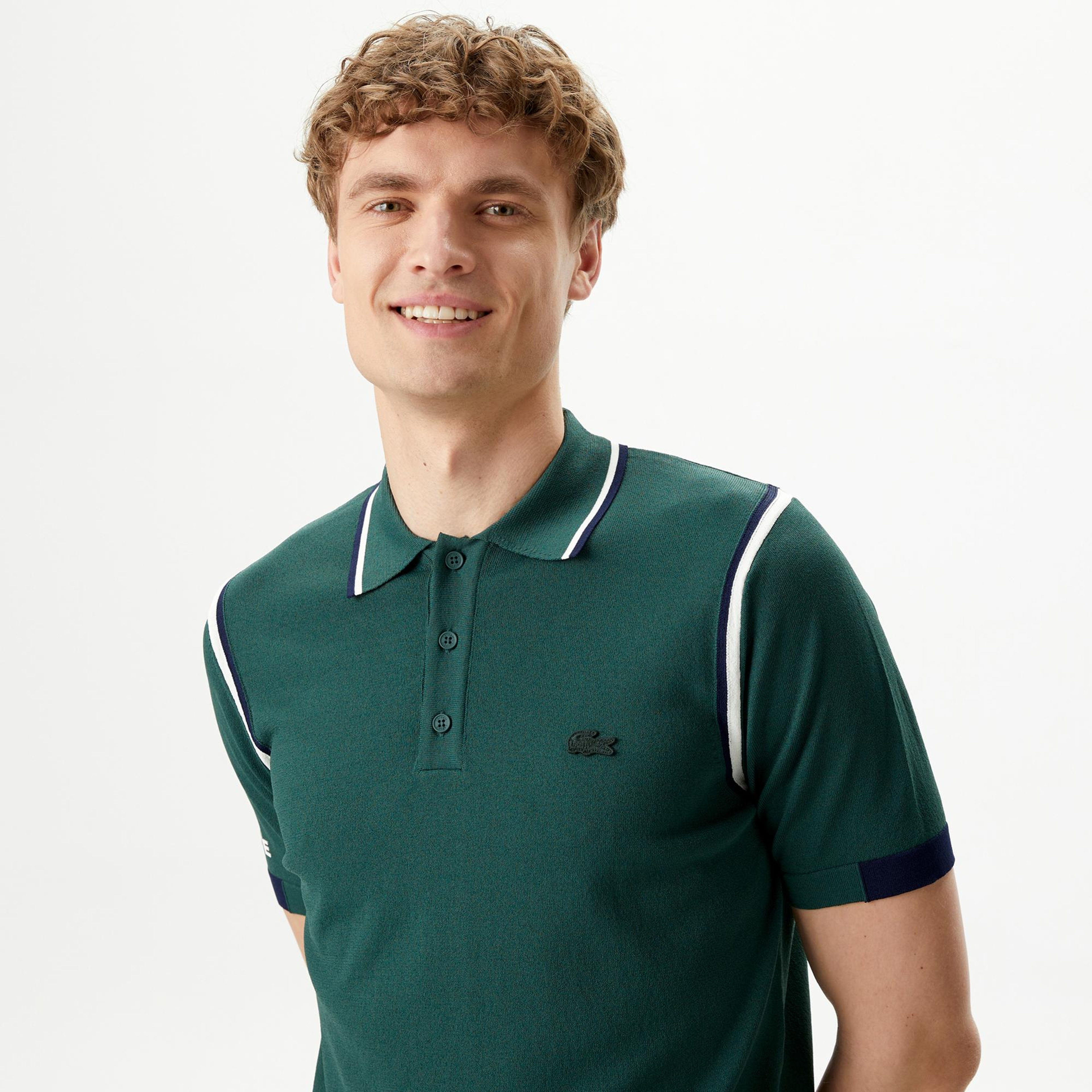 Lacoste Erkek Yeşil Triko